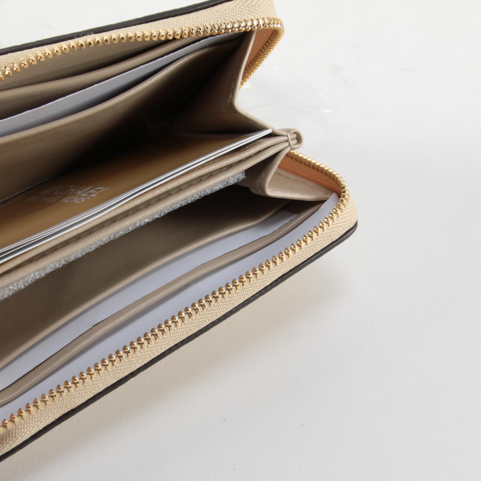 MICHAEL Michael Kors Leather Zipper Wallet