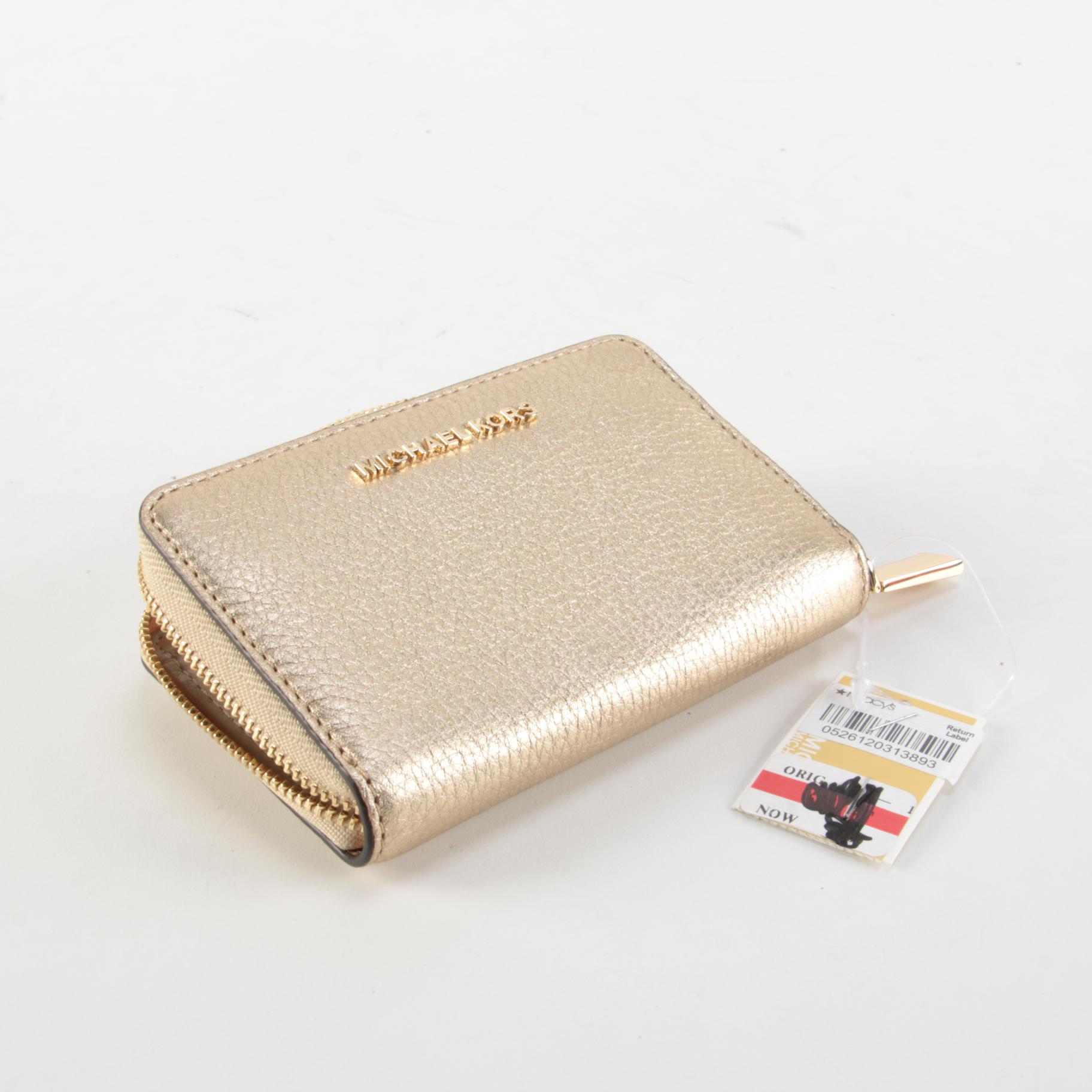 MICHAEL Michael Kors Leather Zipper Wallet