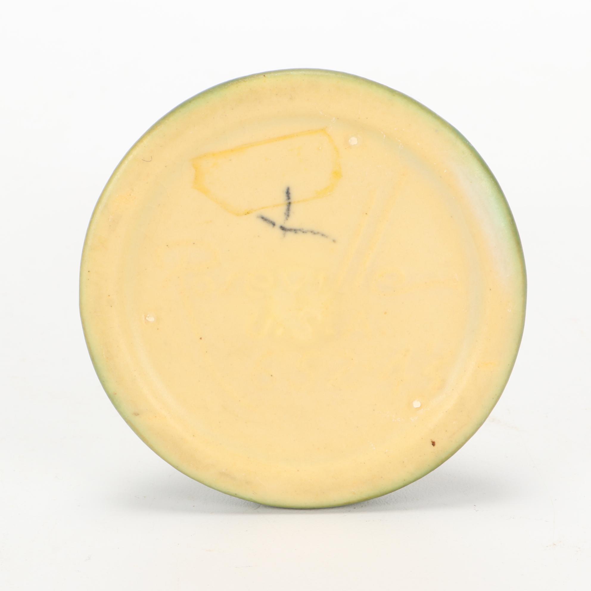 Roseville Pottery Candle Holders Including "Snowberry," "Ixia," and More