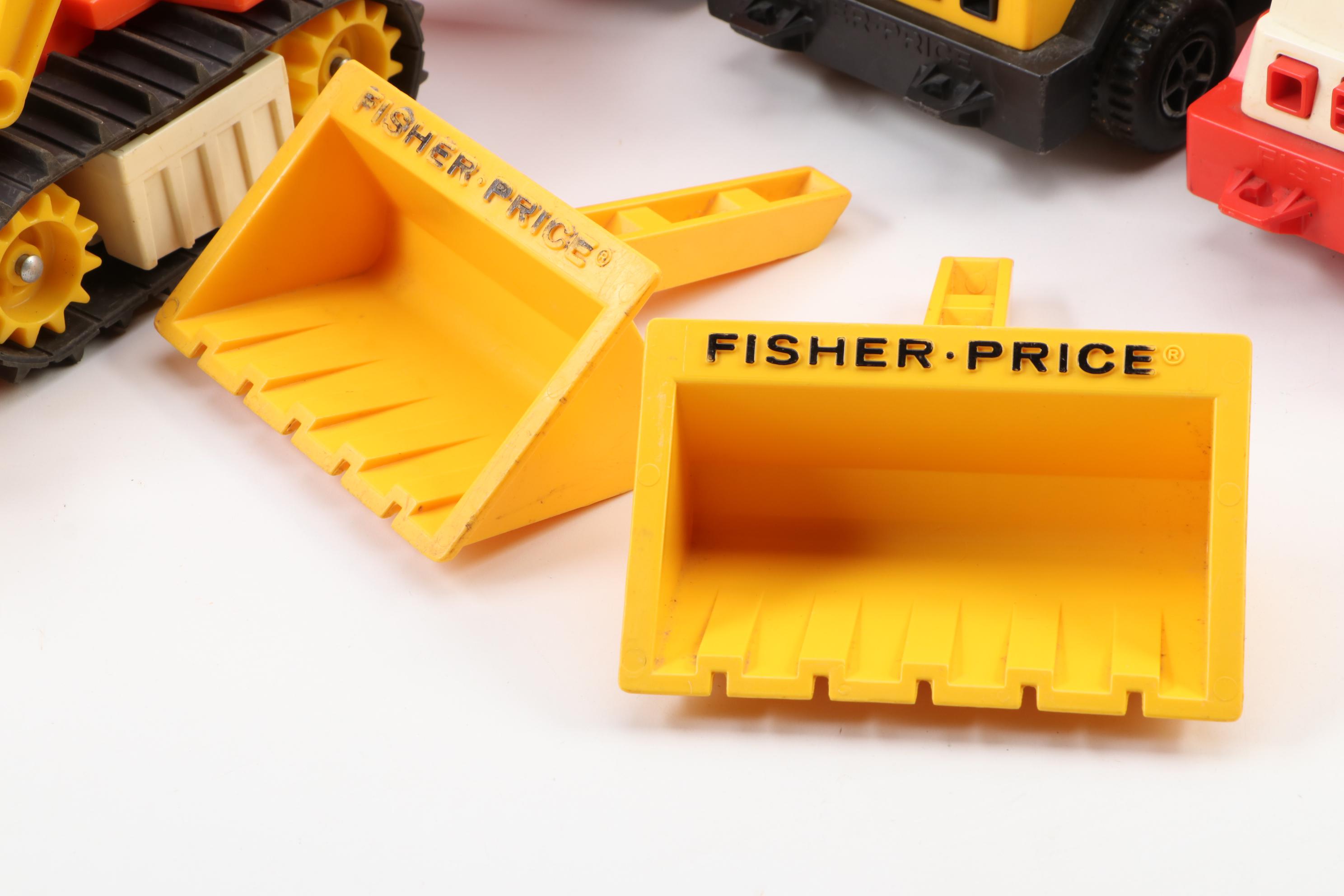 Fisher-Price Construction Toys with People Figures and Tools