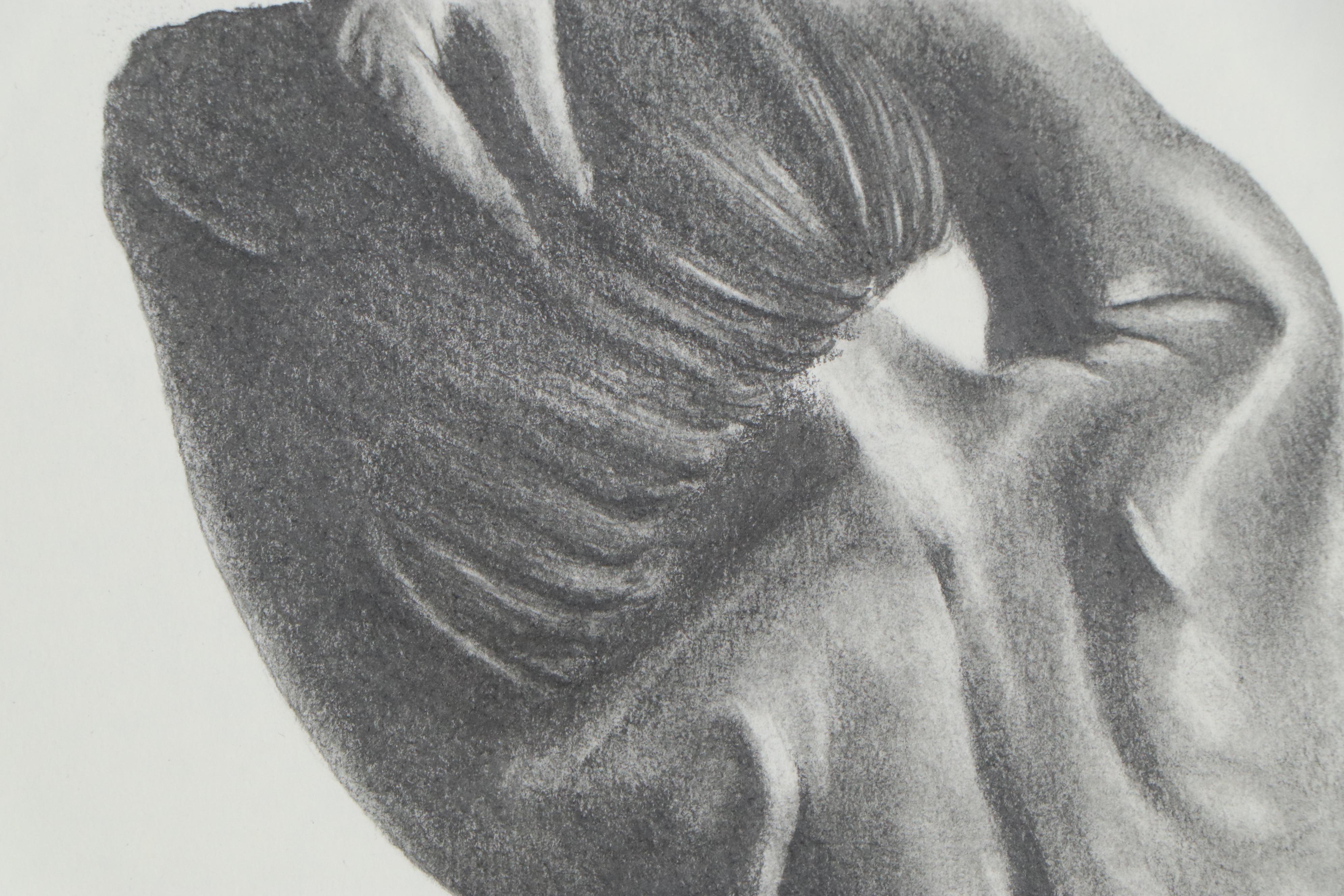 Graphite Drawing of a Female Nude, 21st Century