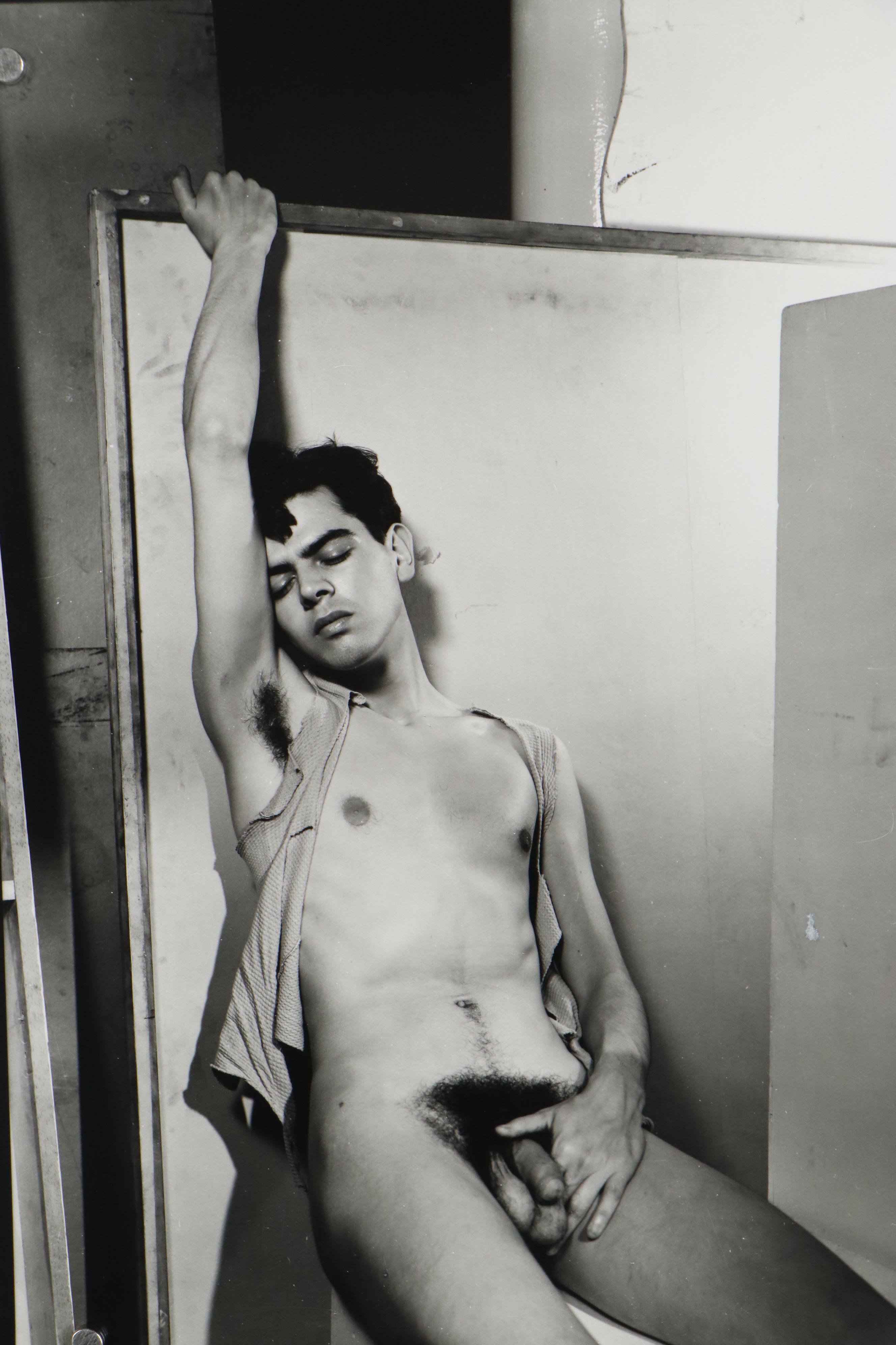 George Platt Lynes Silver-Gelatin Photograph of Male Nude