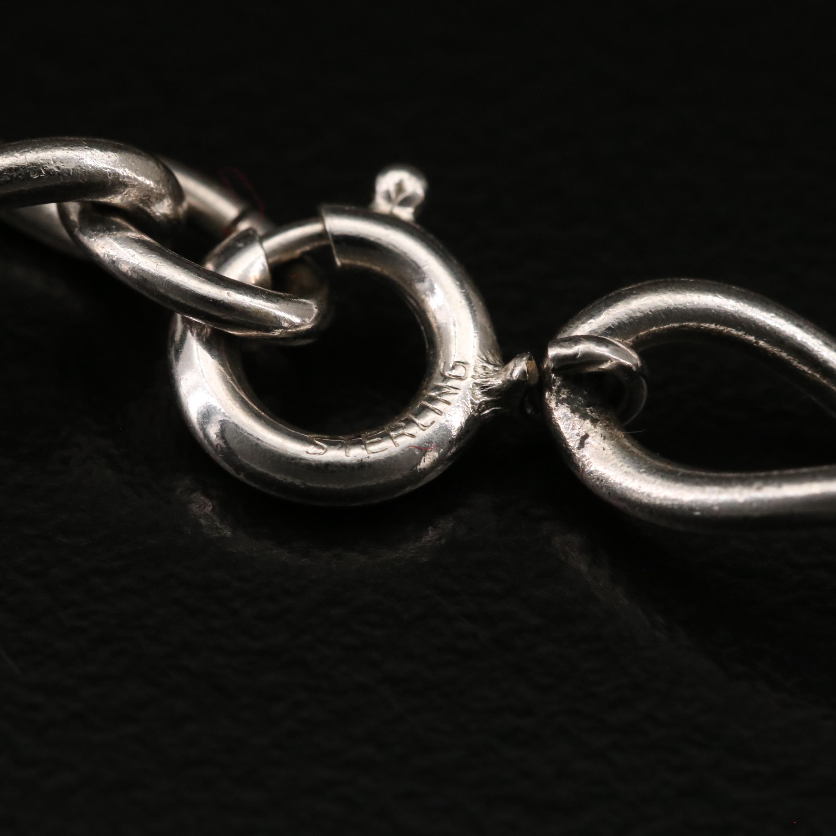 Rhinestone and Enamel Charm Bracelets Including 800 and Sterling Silver Charms