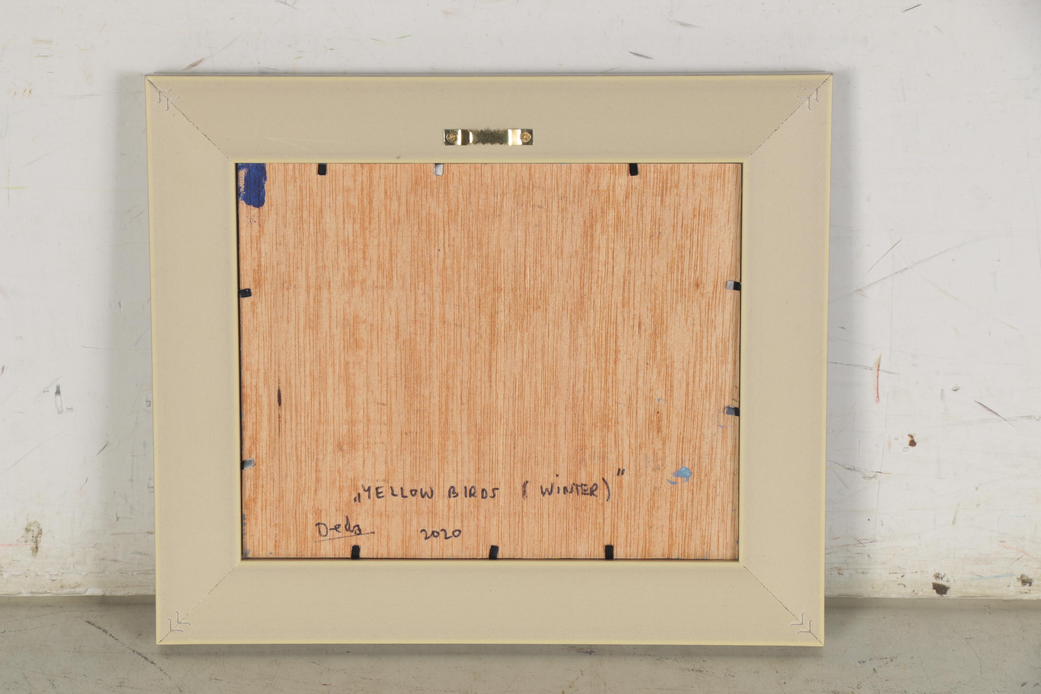 Adam Deda Oil Painting "Yellow Birds," 2020