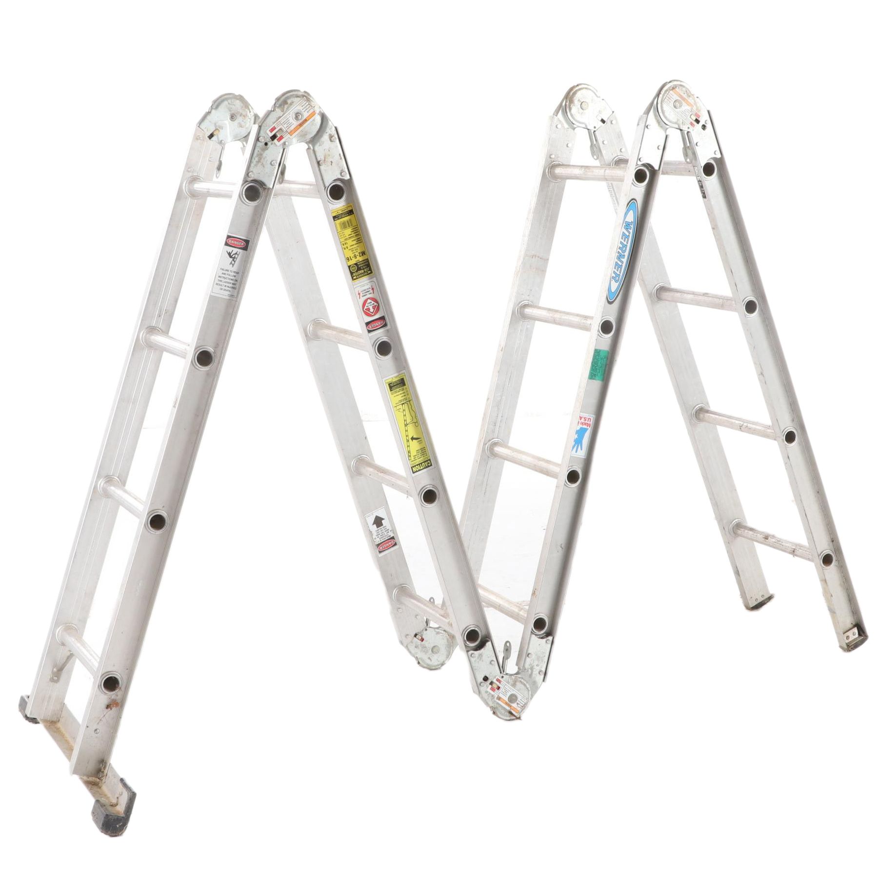 Werner Job Master  Aluminum Articulating Ladder