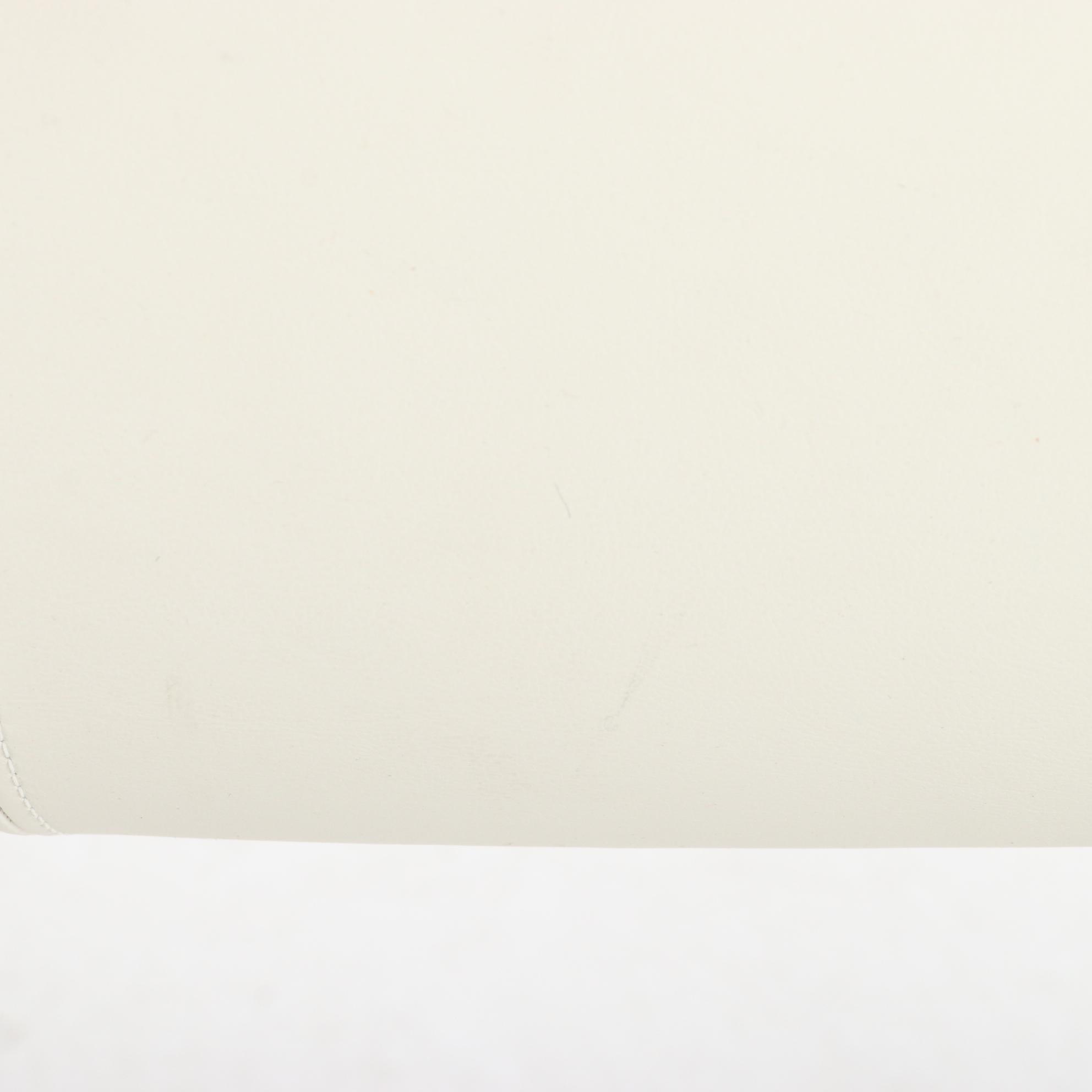 Pair of IKEA "Bernhard" Faux Leather Upholstered Counter Stools