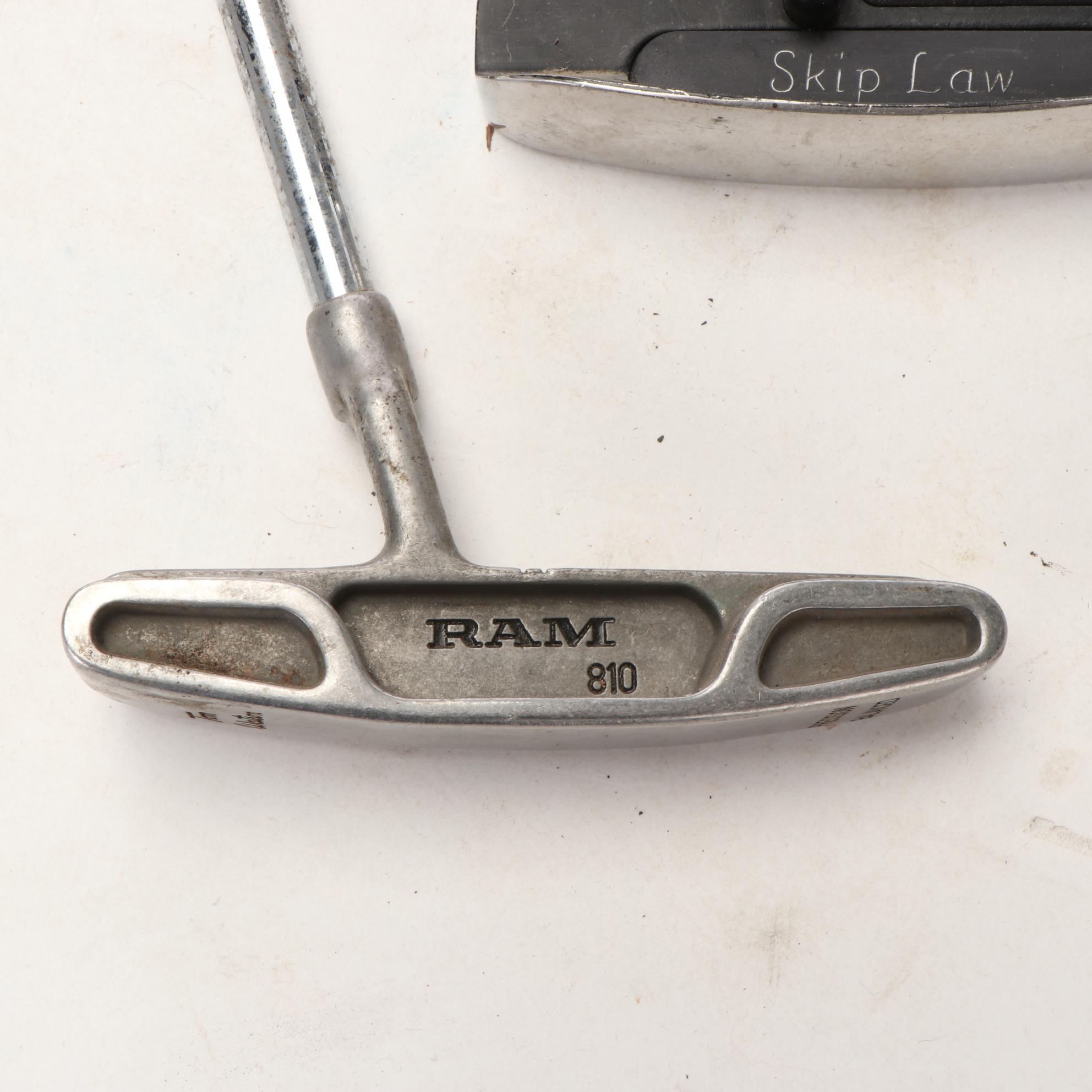 Tom Watson "Golden Ram True Track" Putter with LLRC Grip Putter and Polo Mallets