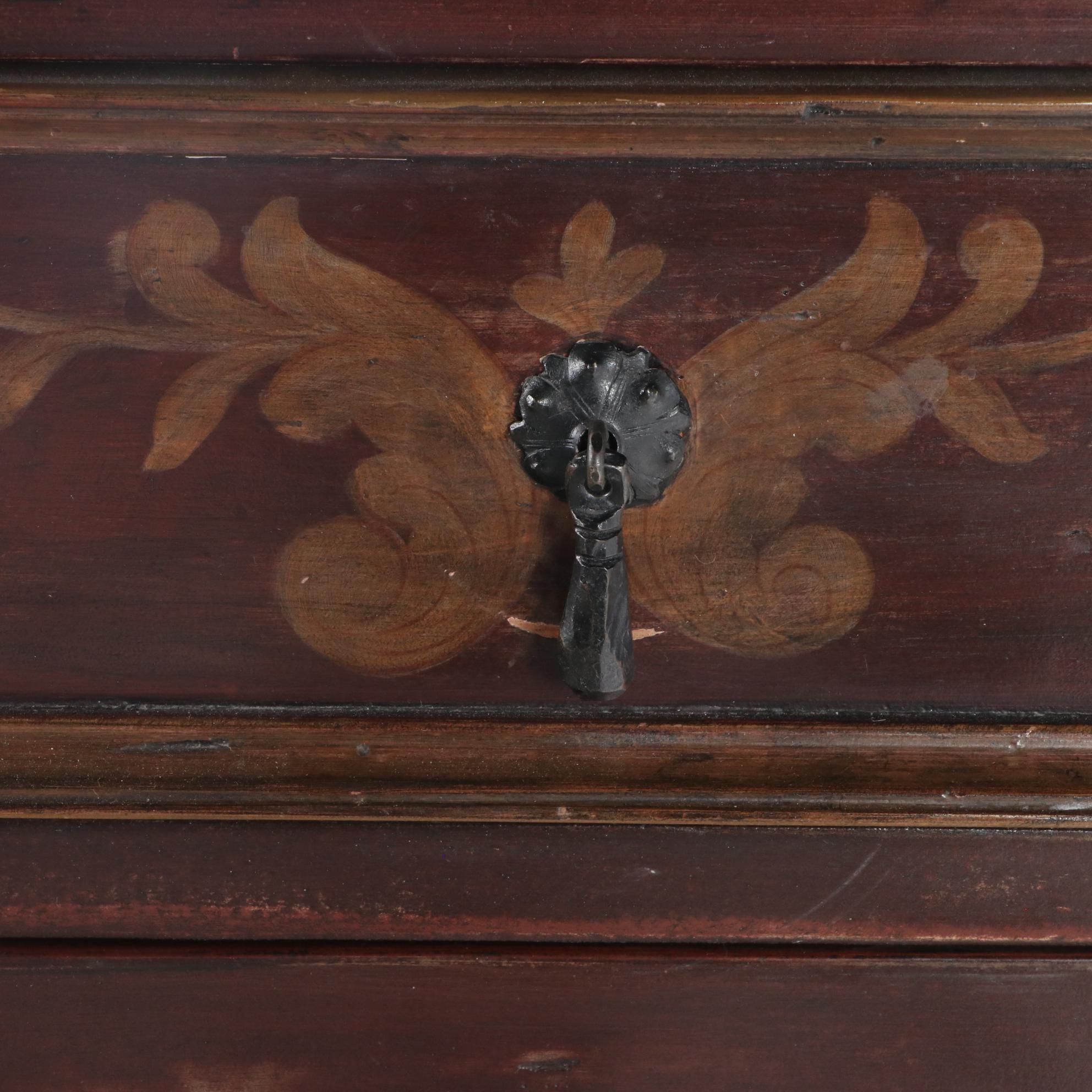 South Cone Trading Co. Paint-Decorated Sideboard