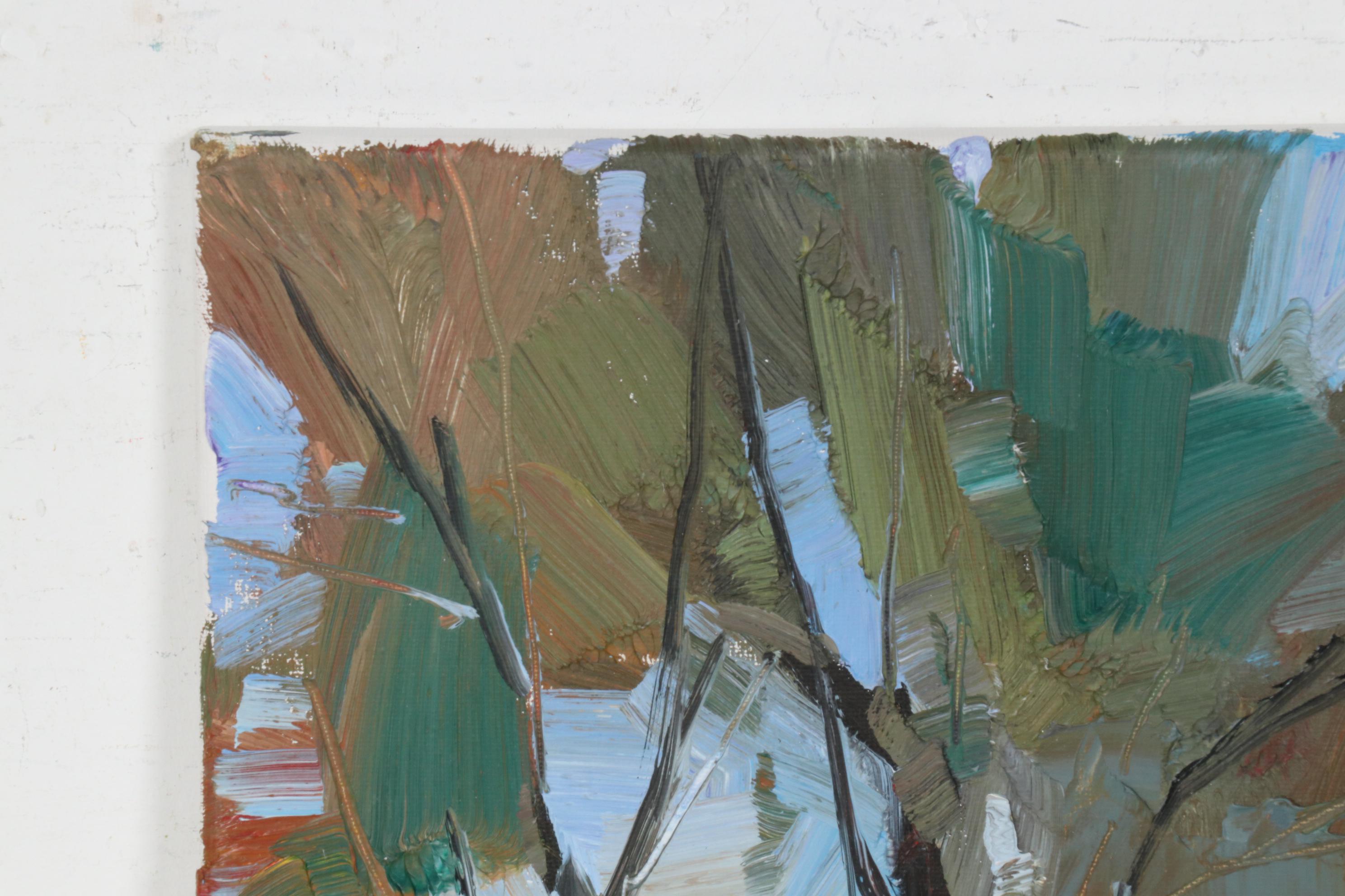 Jose Trujillo Oil Painting "Spring's Revival," 2021