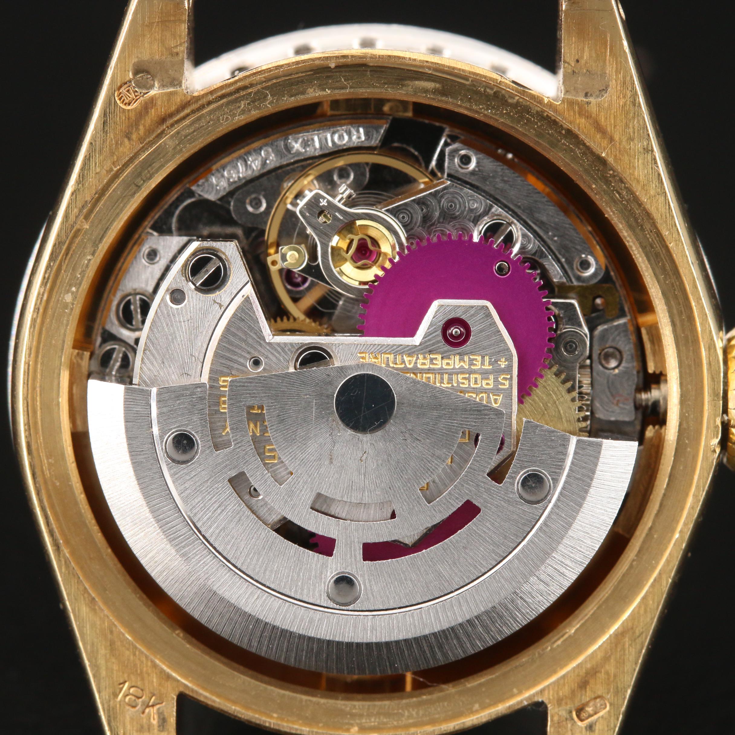 1978 Rolex Datejust 18K Gold and Diamond Automatic Watch