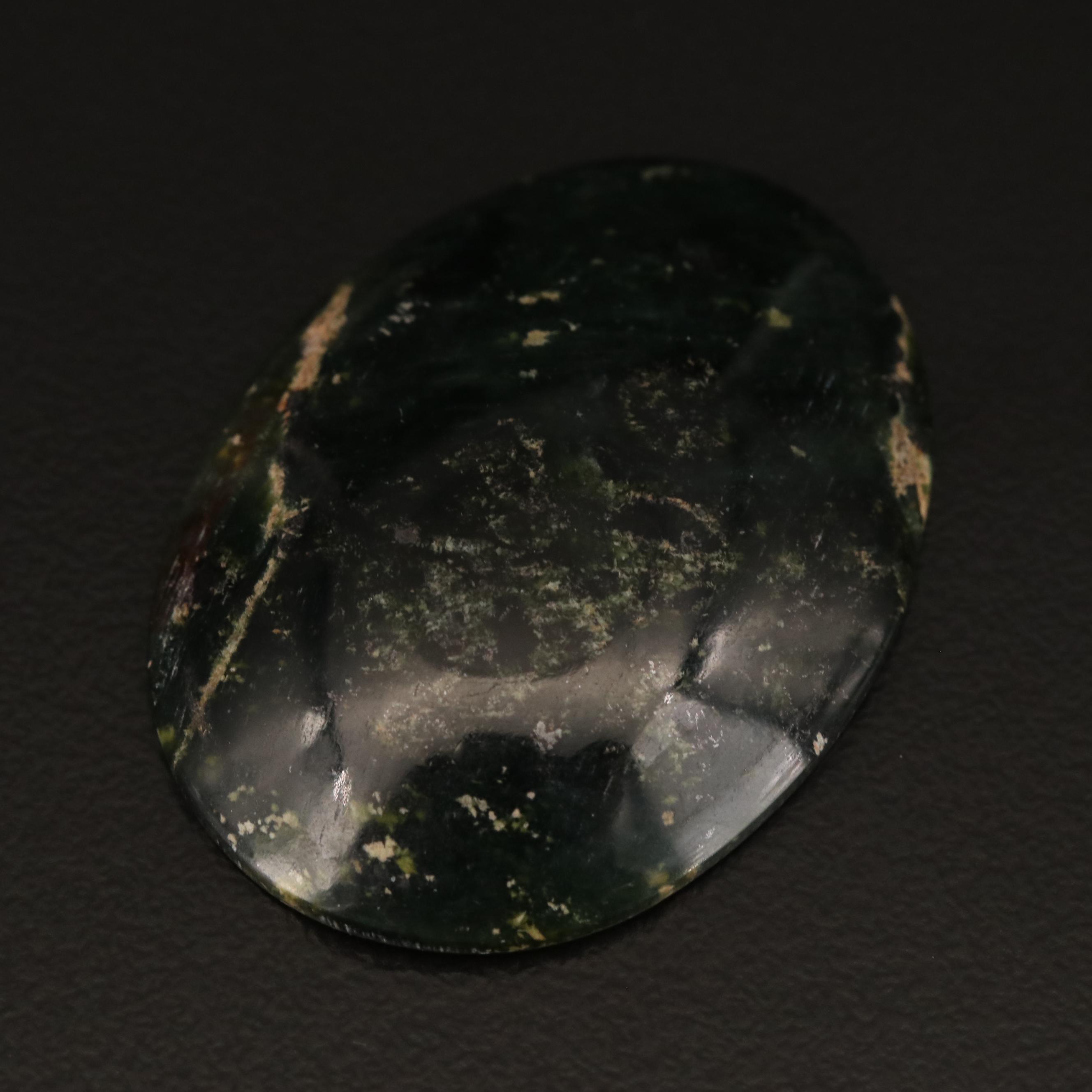 Loose Moss Agate, Black Onyx and Imitation Hematite