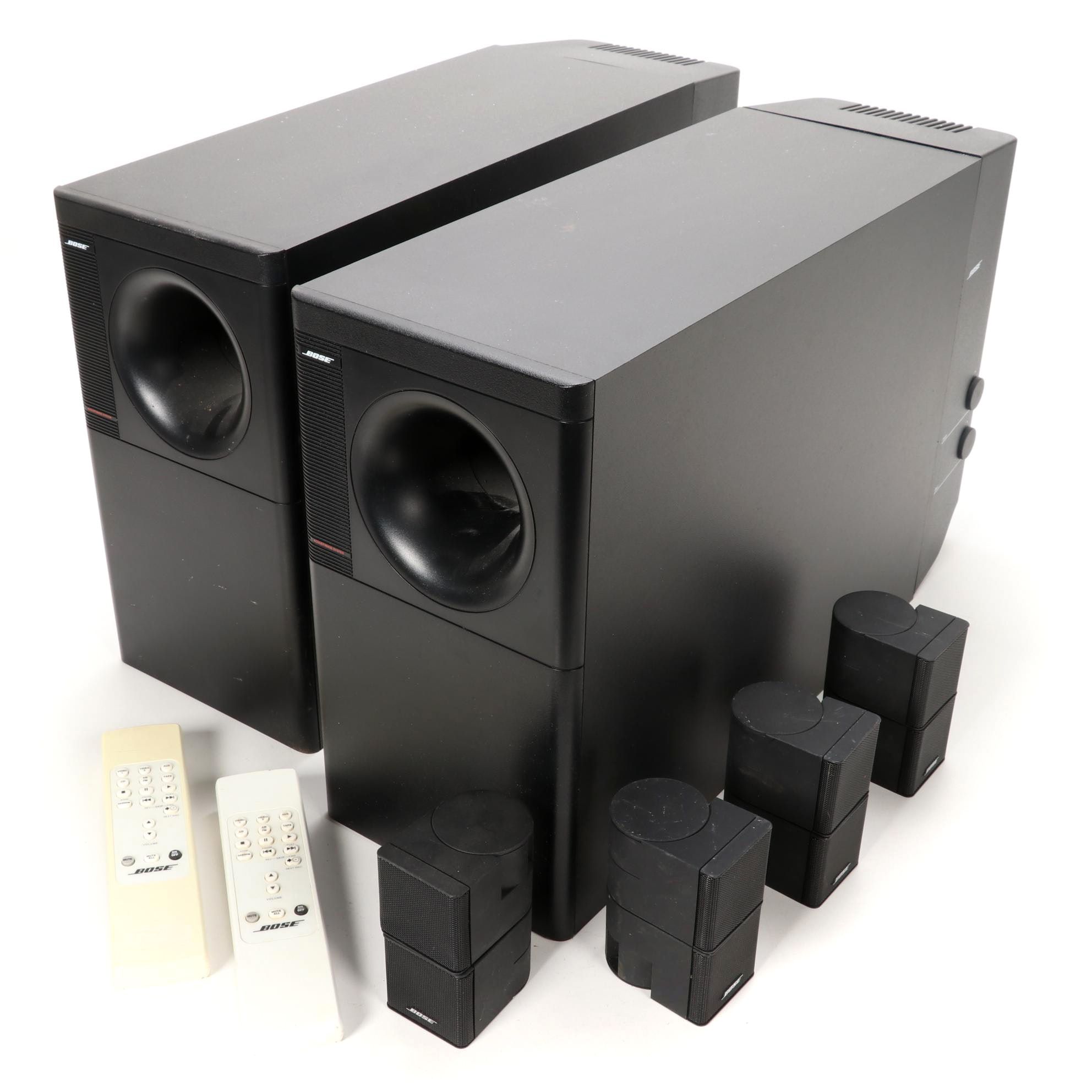 Bose "Acoustimass 5 and 20 Powered Speaker System" with Accessories