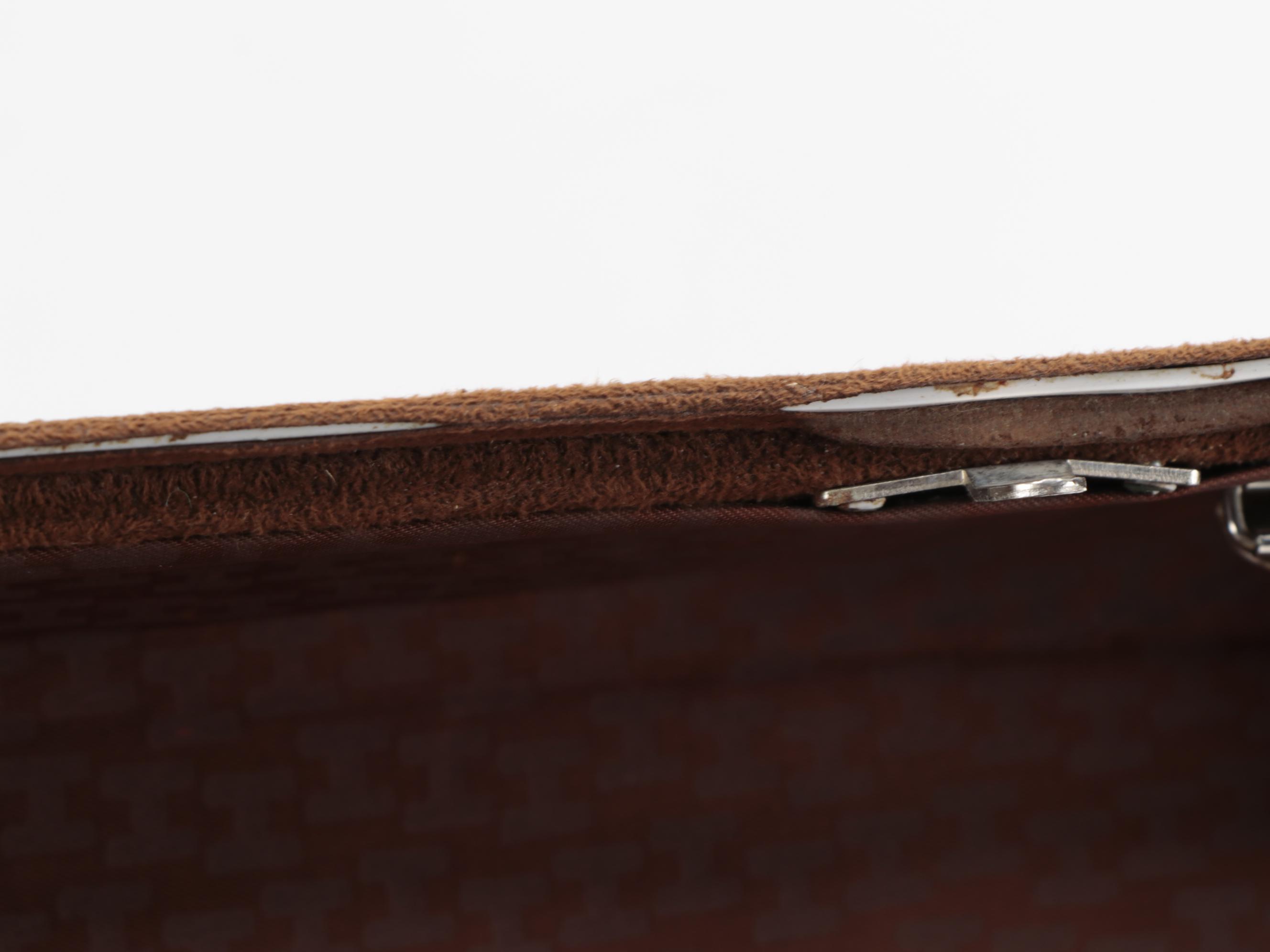 Hartmann Luggage Suede Carry-On Suitcase