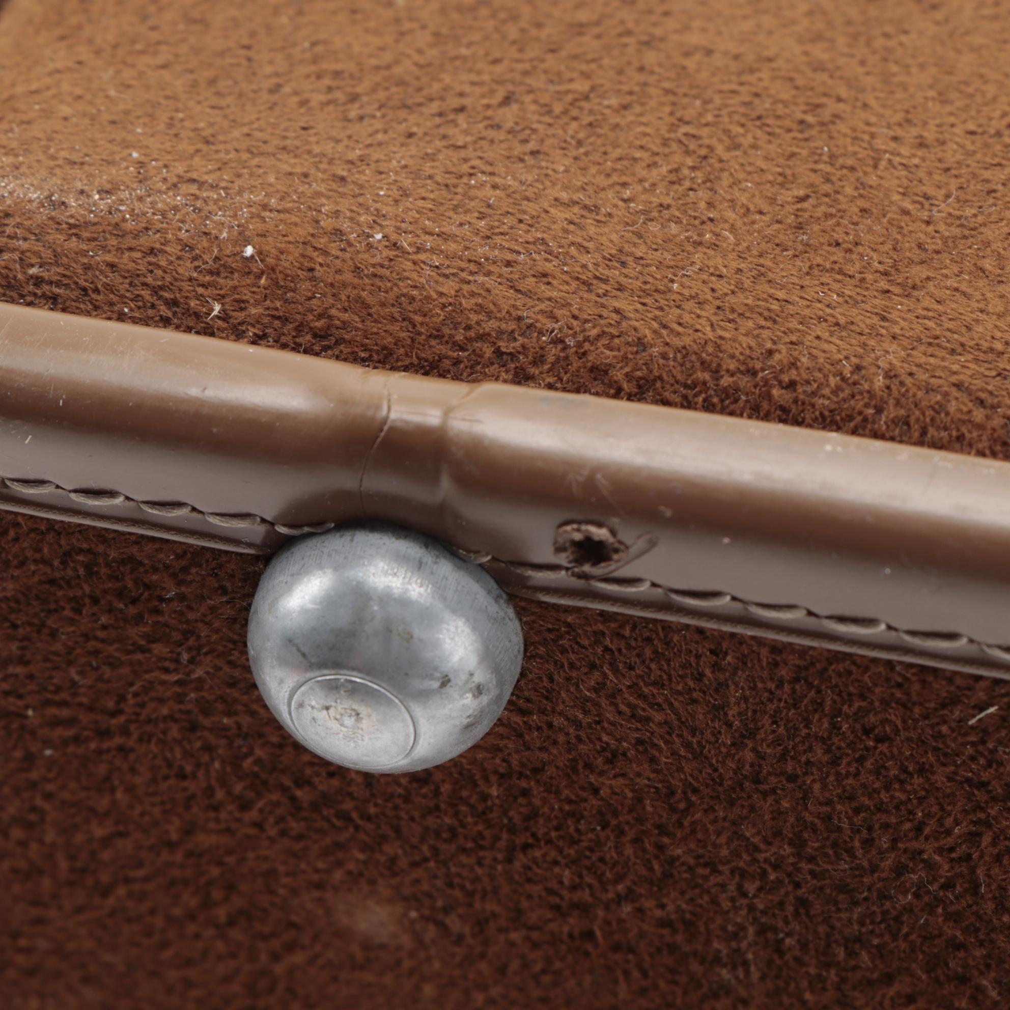 Hartmann Luggage Suede Carry-On Suitcase