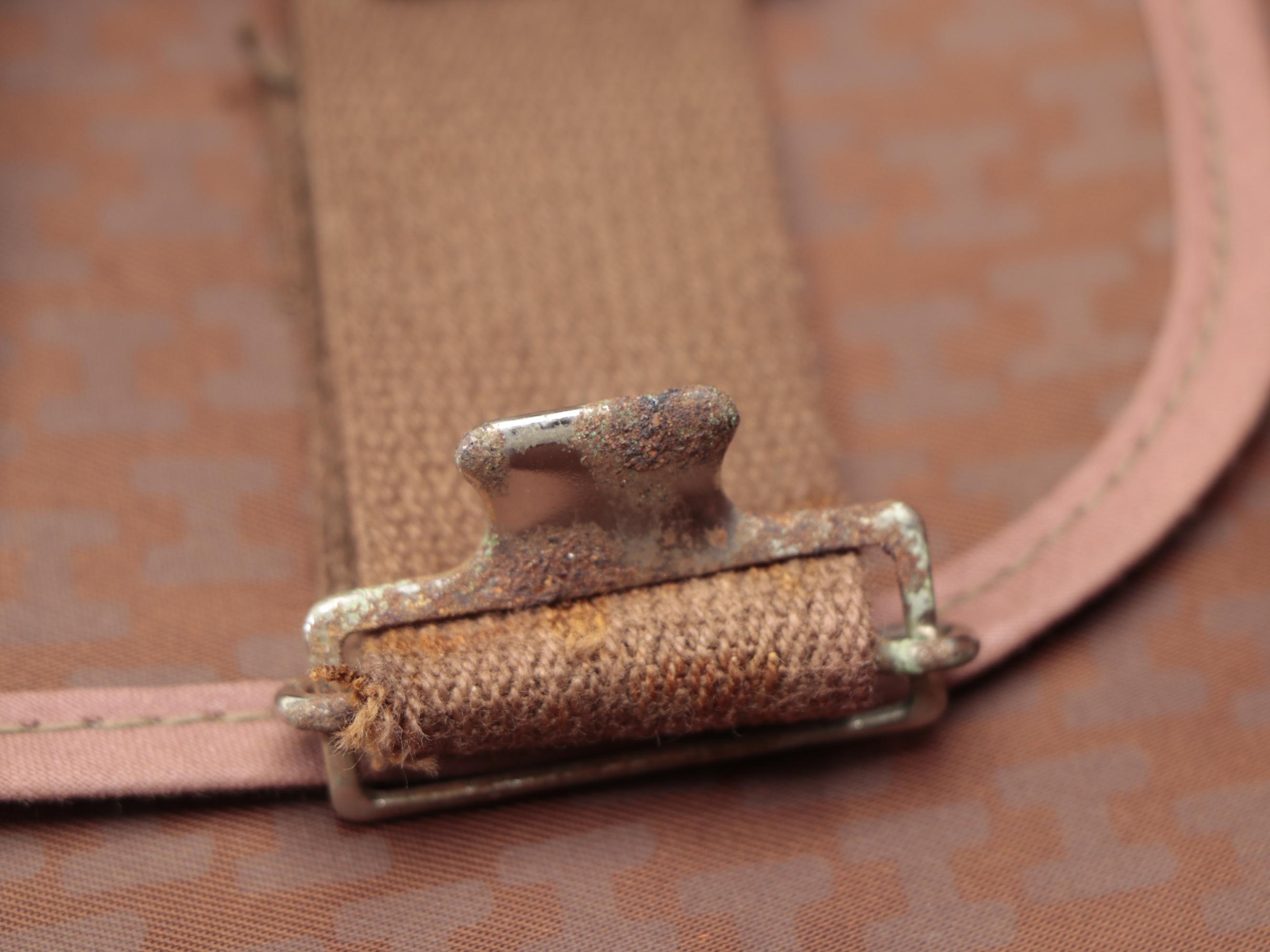 Hartmann Luggage Suede Carry-On Suitcase