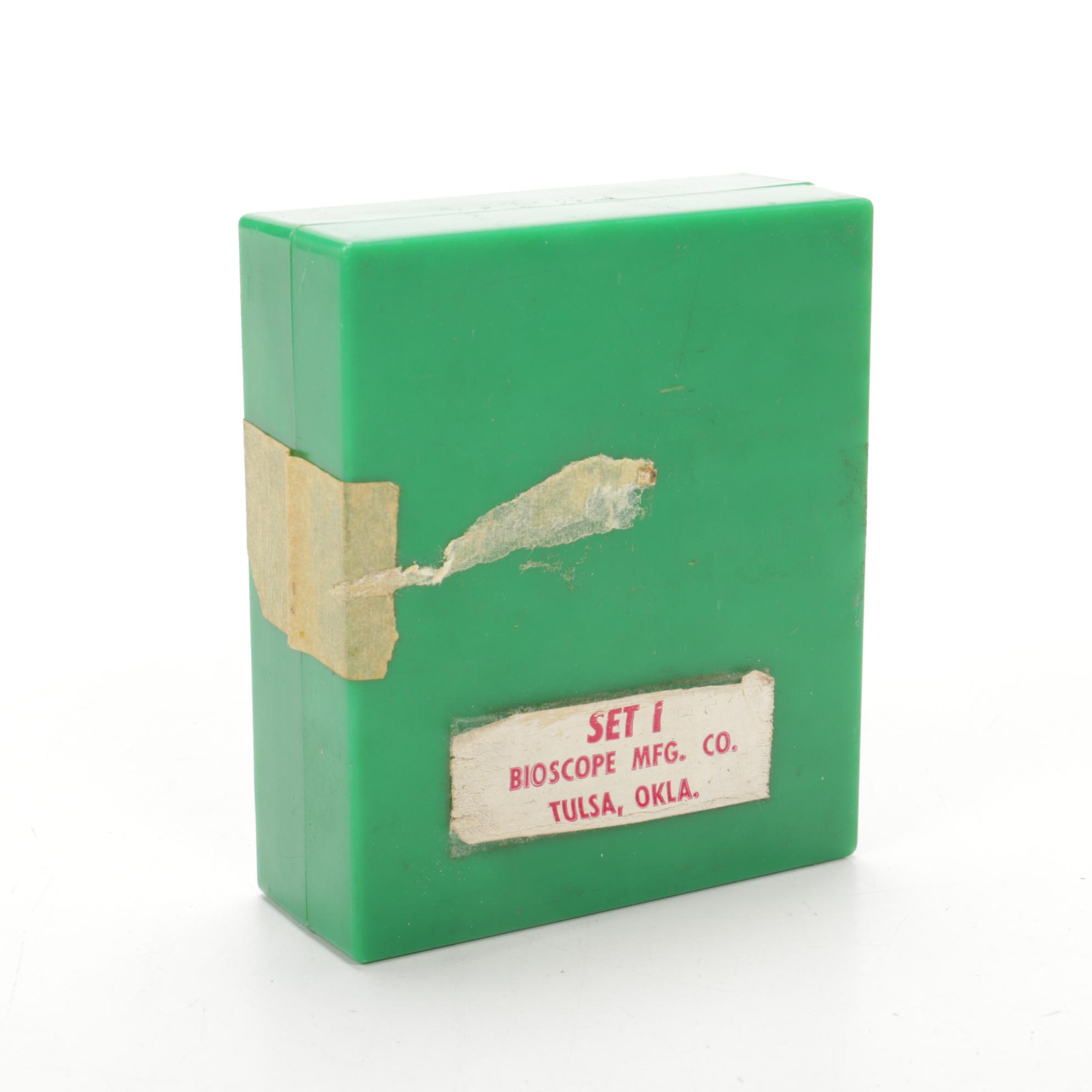 Tasco Deluxe, Gilbert, and Other Microscopes and Lab Equipment, Mid-20th Century