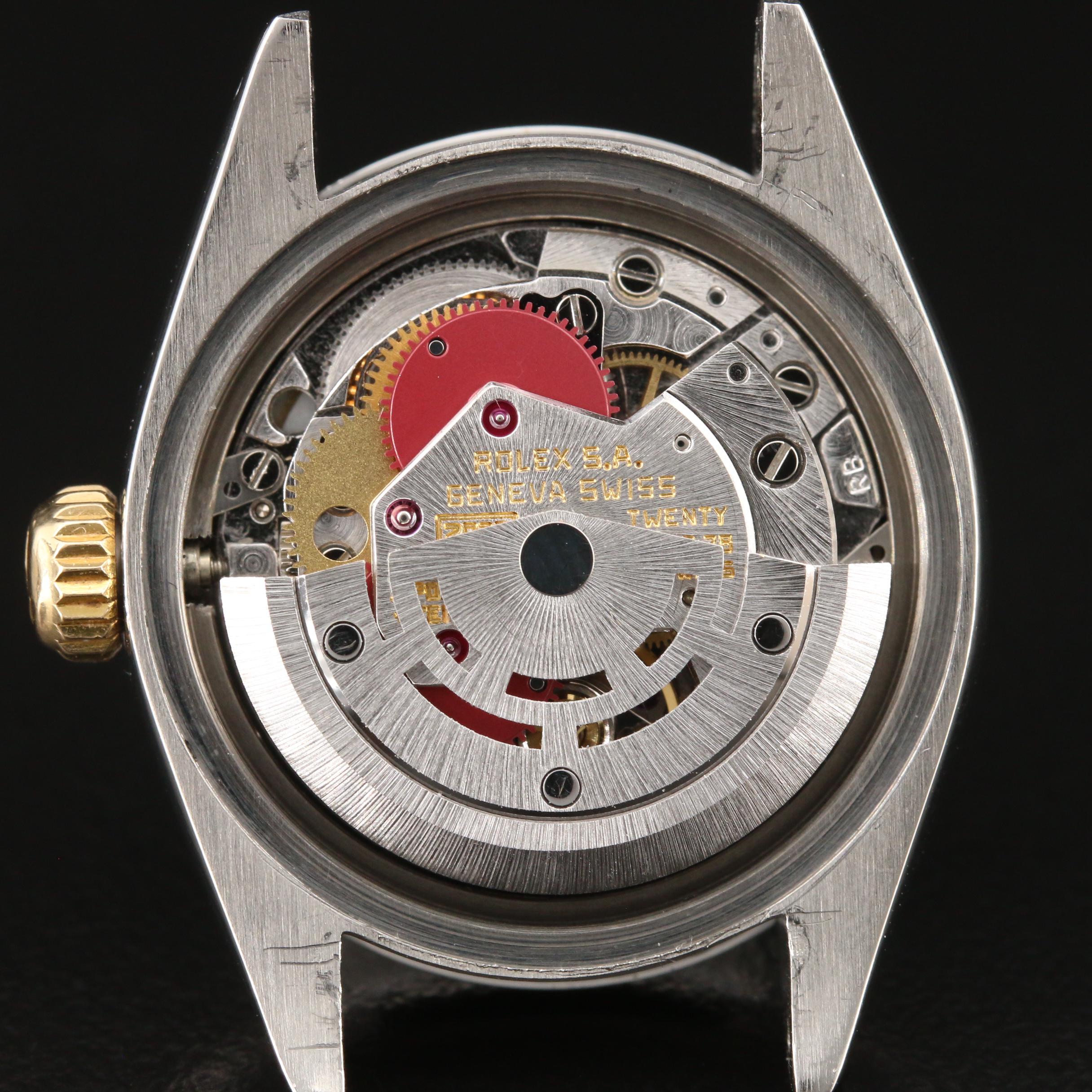 1981 Rolex Datejust 14K and Stainless Steel 1.00 CTW Diamond Watch