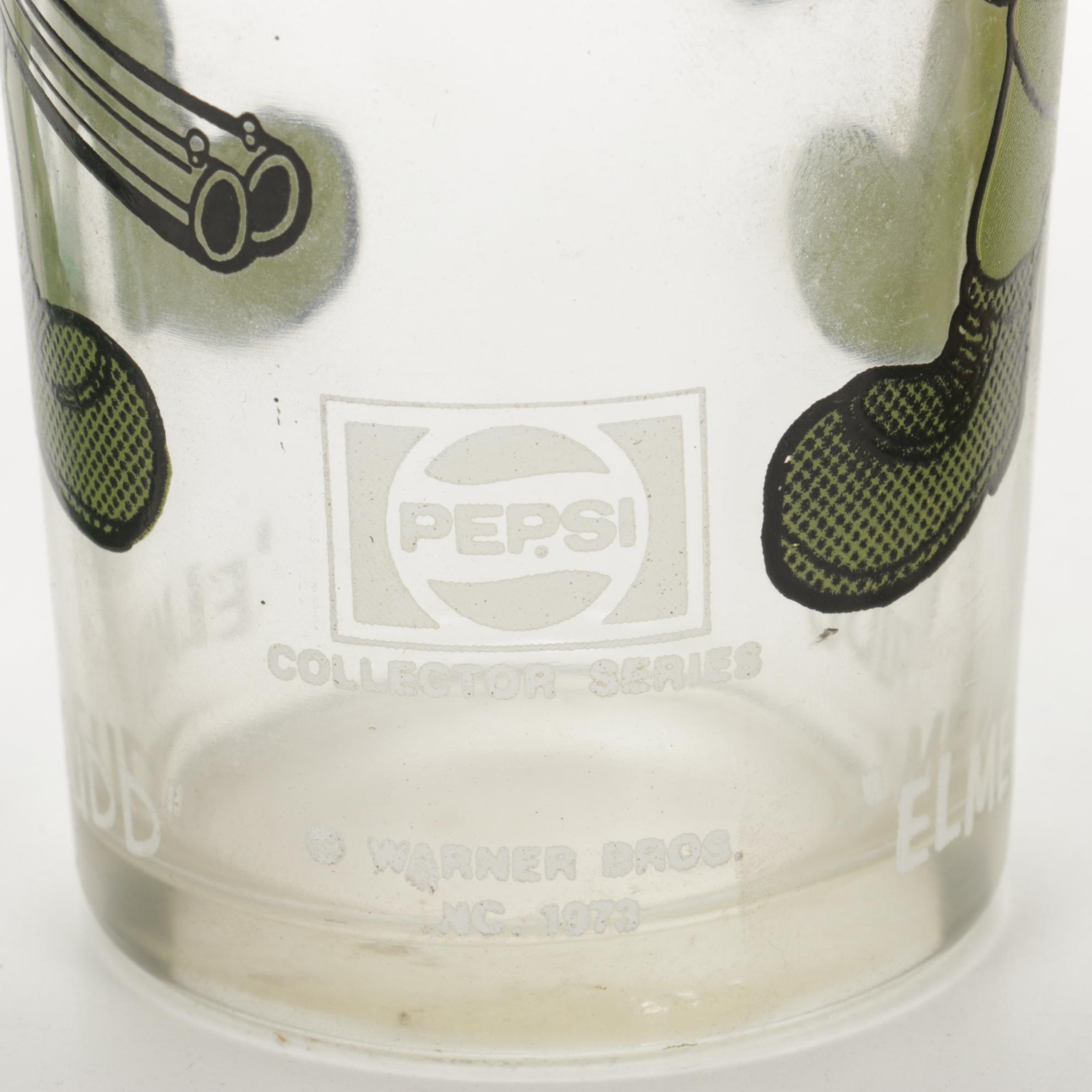Warner Brothers "Looney Tunes" Pepsi Collector's Series Glasses, 1970s