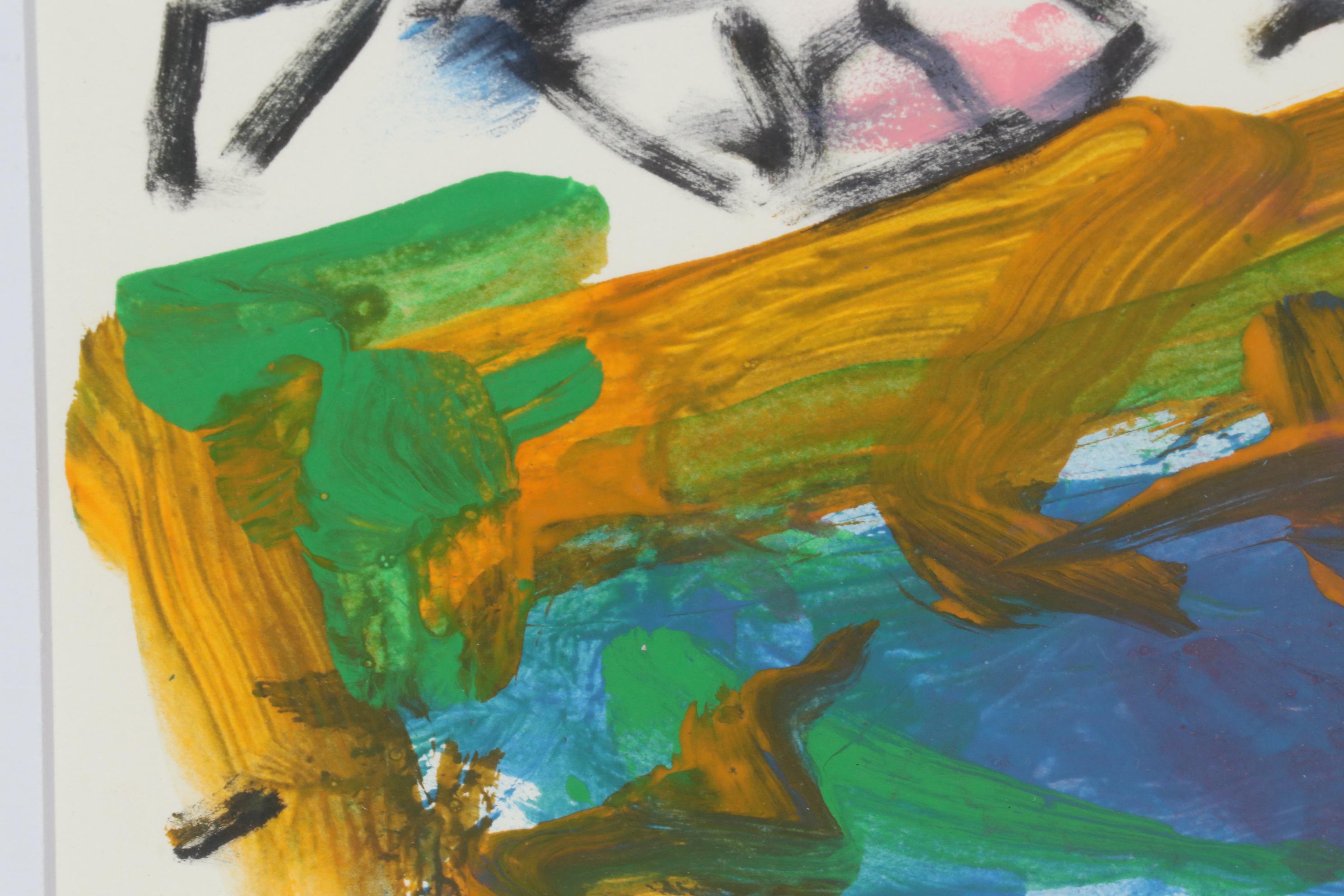 Paul Chidlaw Abstract Acrylic Painting