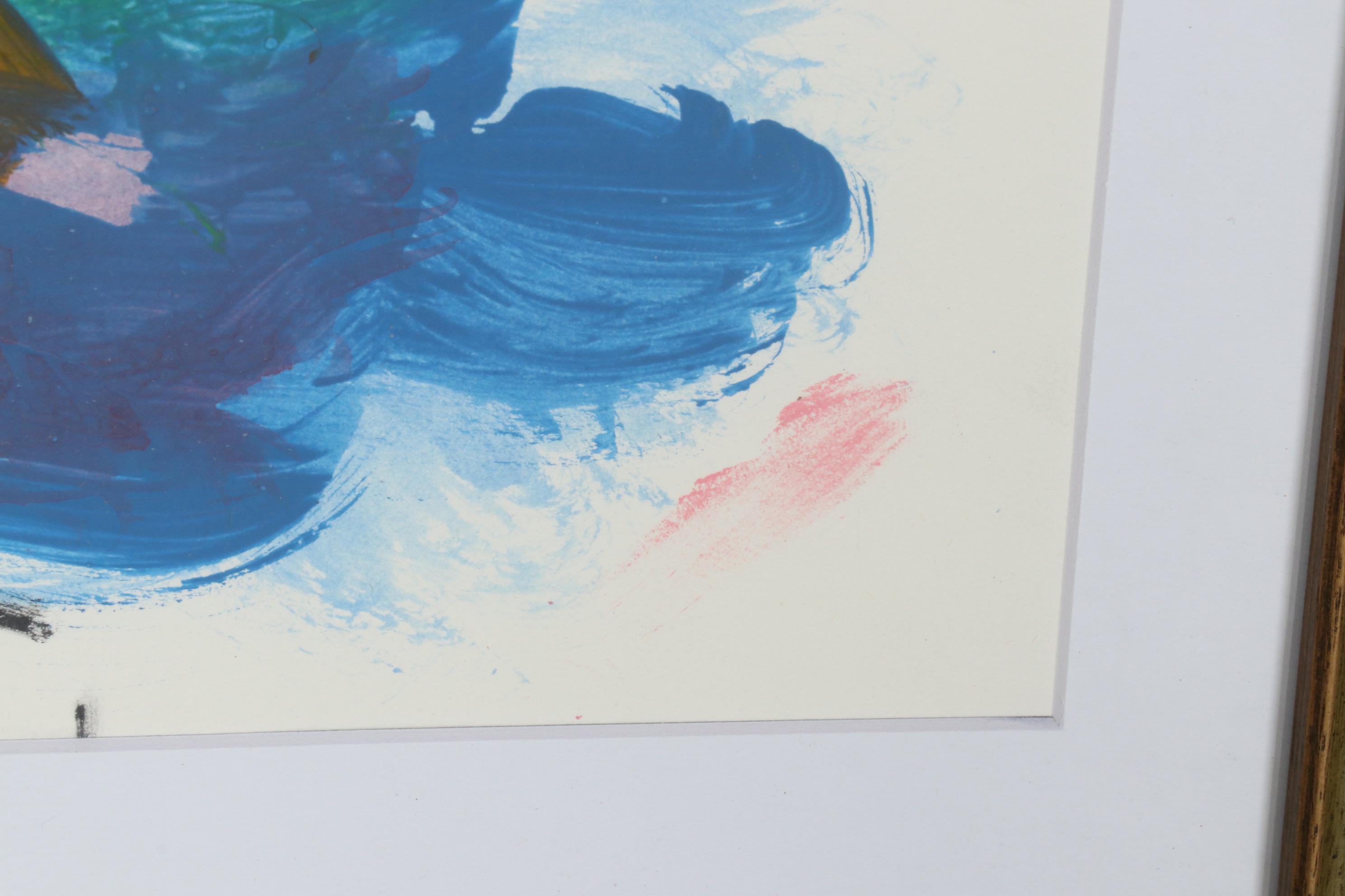 Paul Chidlaw Abstract Acrylic Painting