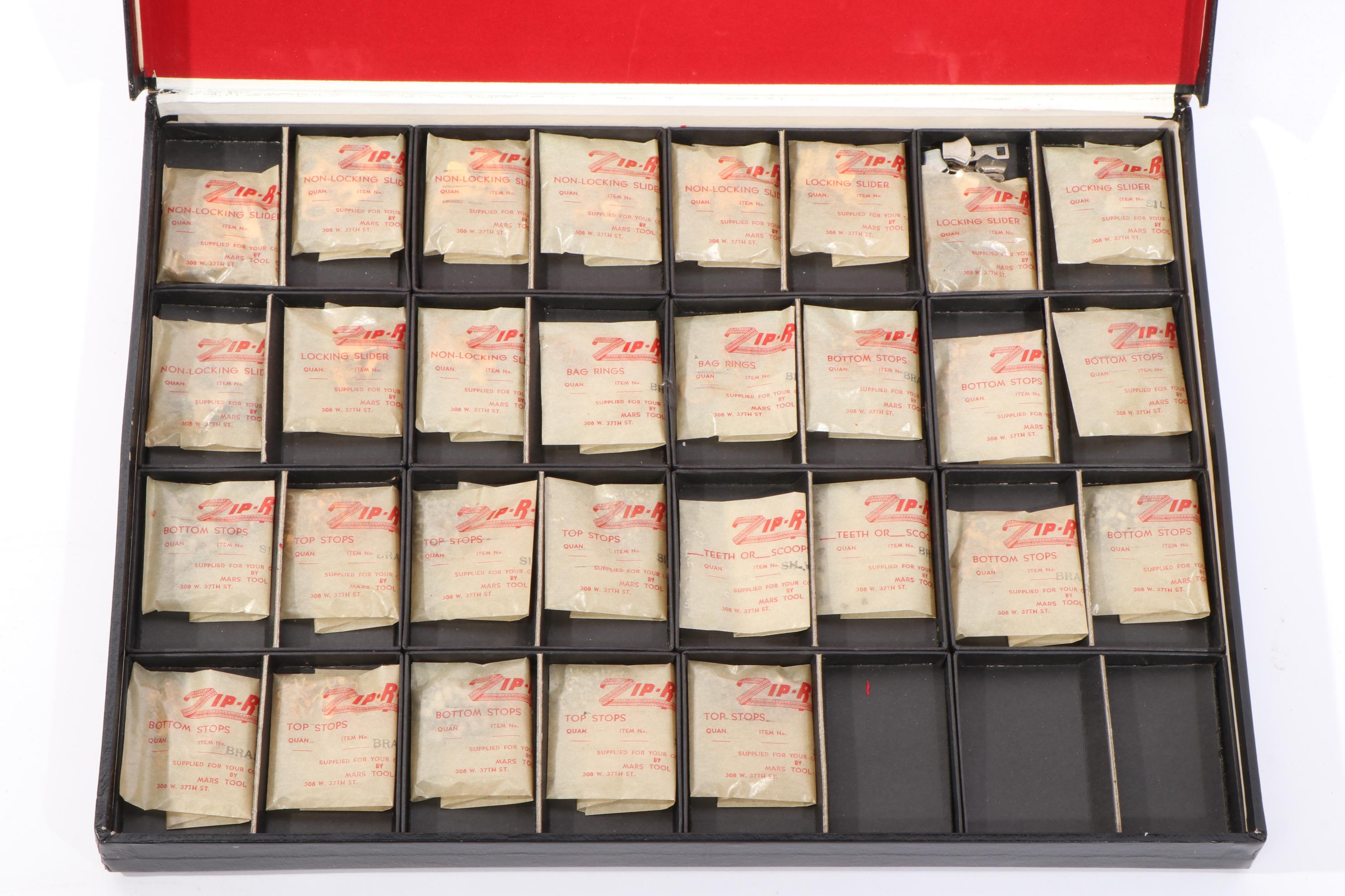 Mars Tool Company "Zip-R-Fix" Salesman Hand Tools in Original Case, 1950s