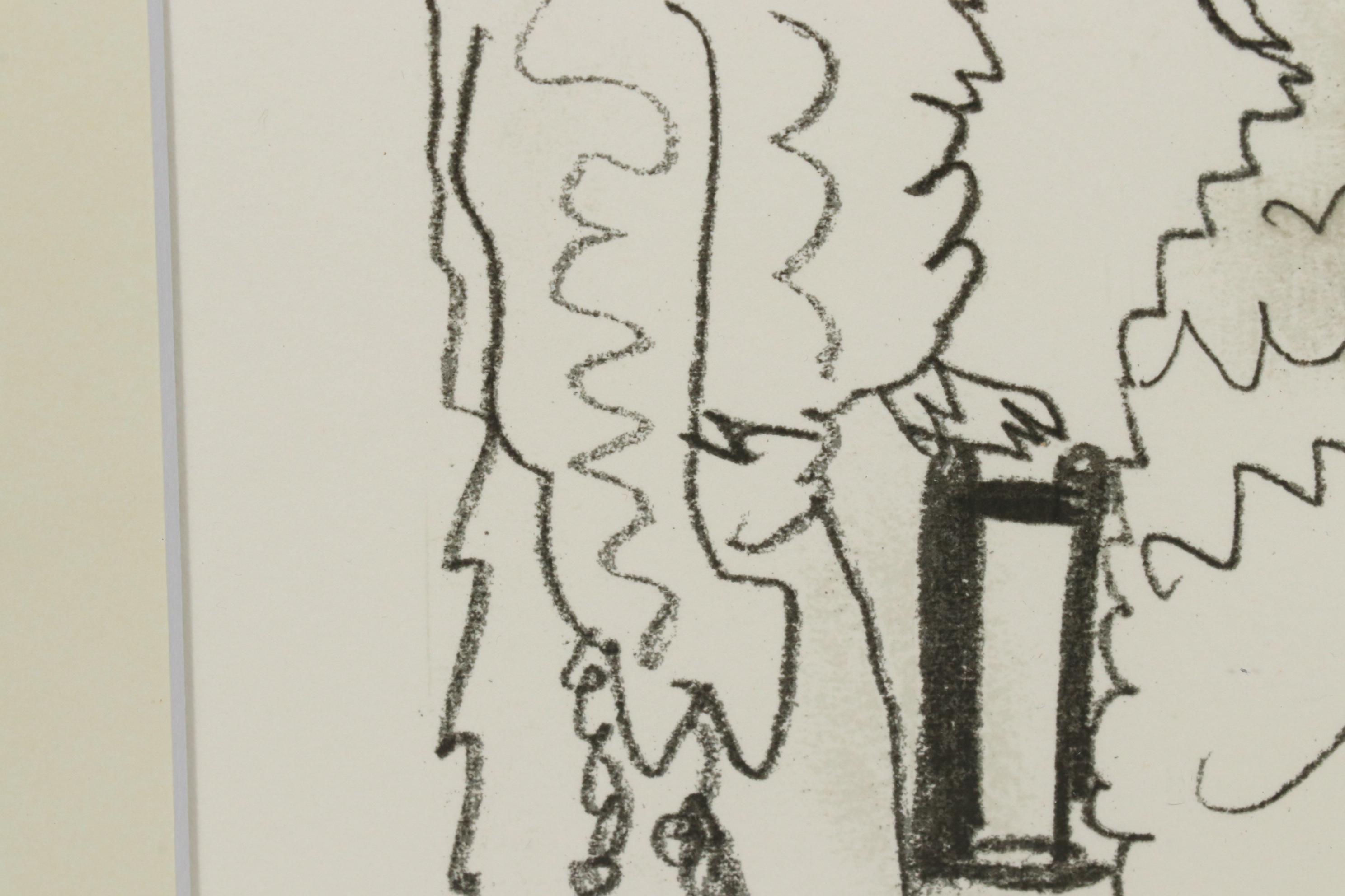 Pablo Picasso Pochoir from "Le Goût du Bonheur," 1970