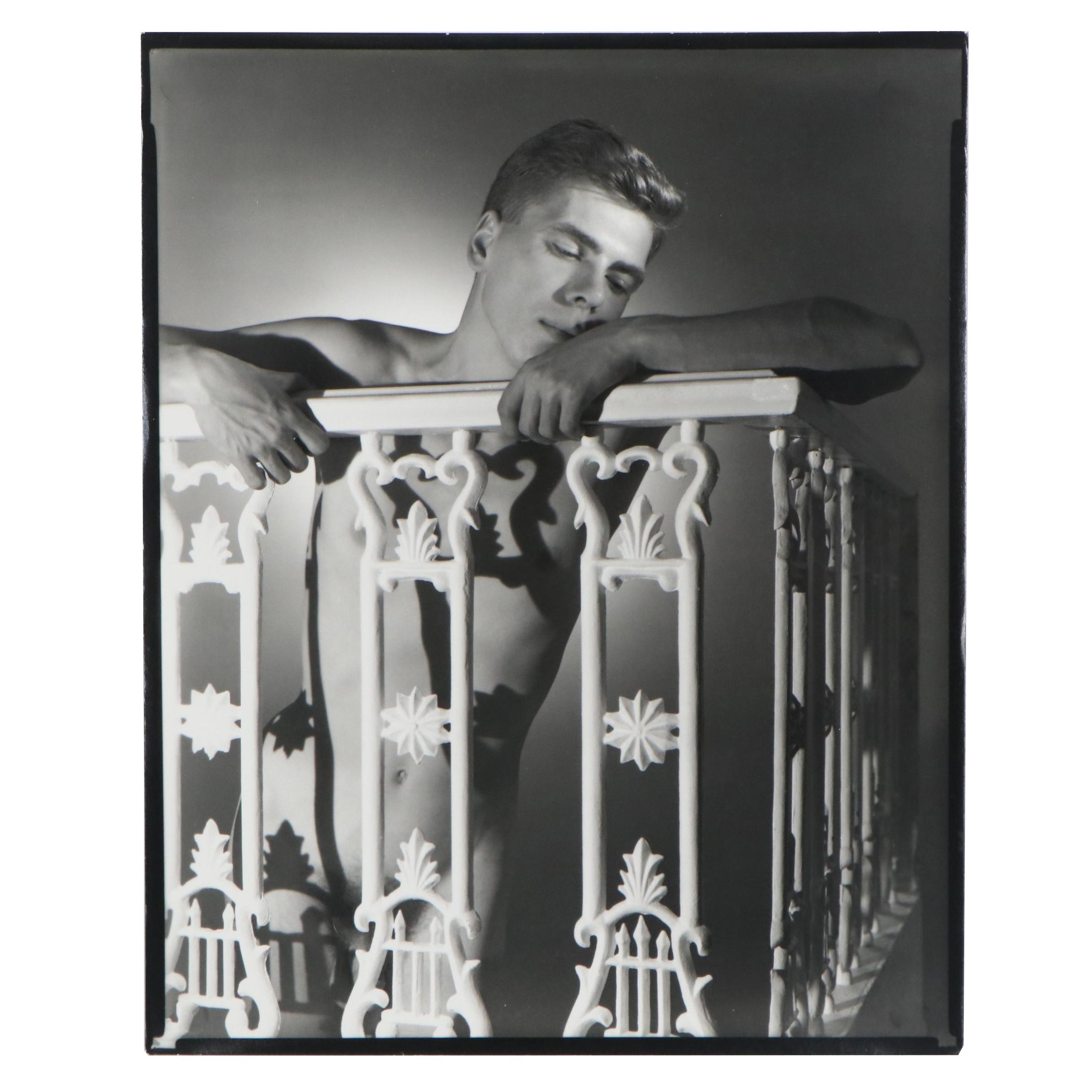 George Platt Lynes Silver Gelatin Photograph of Male Nude