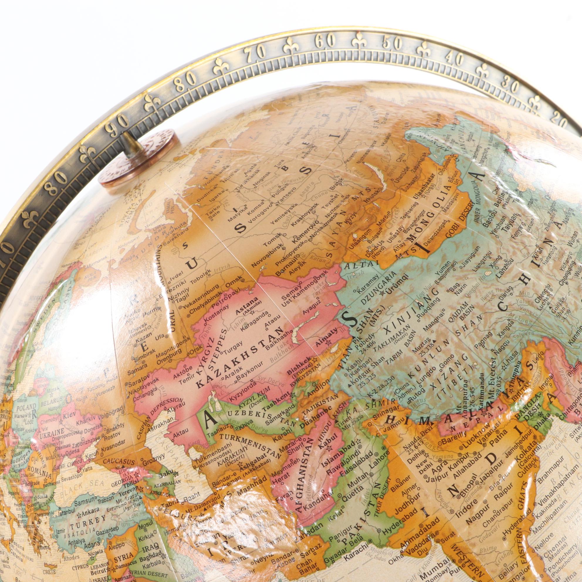 Replogle "World Classic Series" 16-Inch Globe-on-Stand