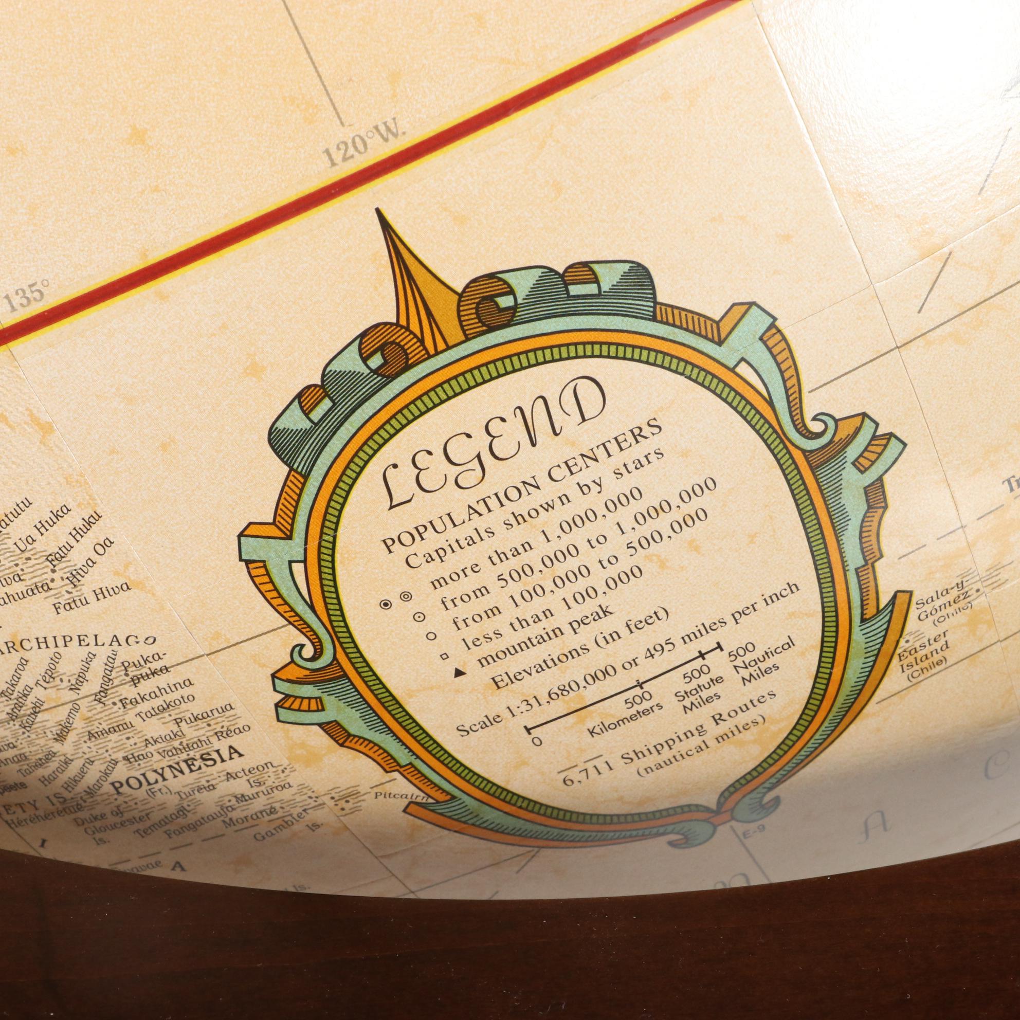 Replogle "World Classic Series" 16-Inch Globe-on-Stand