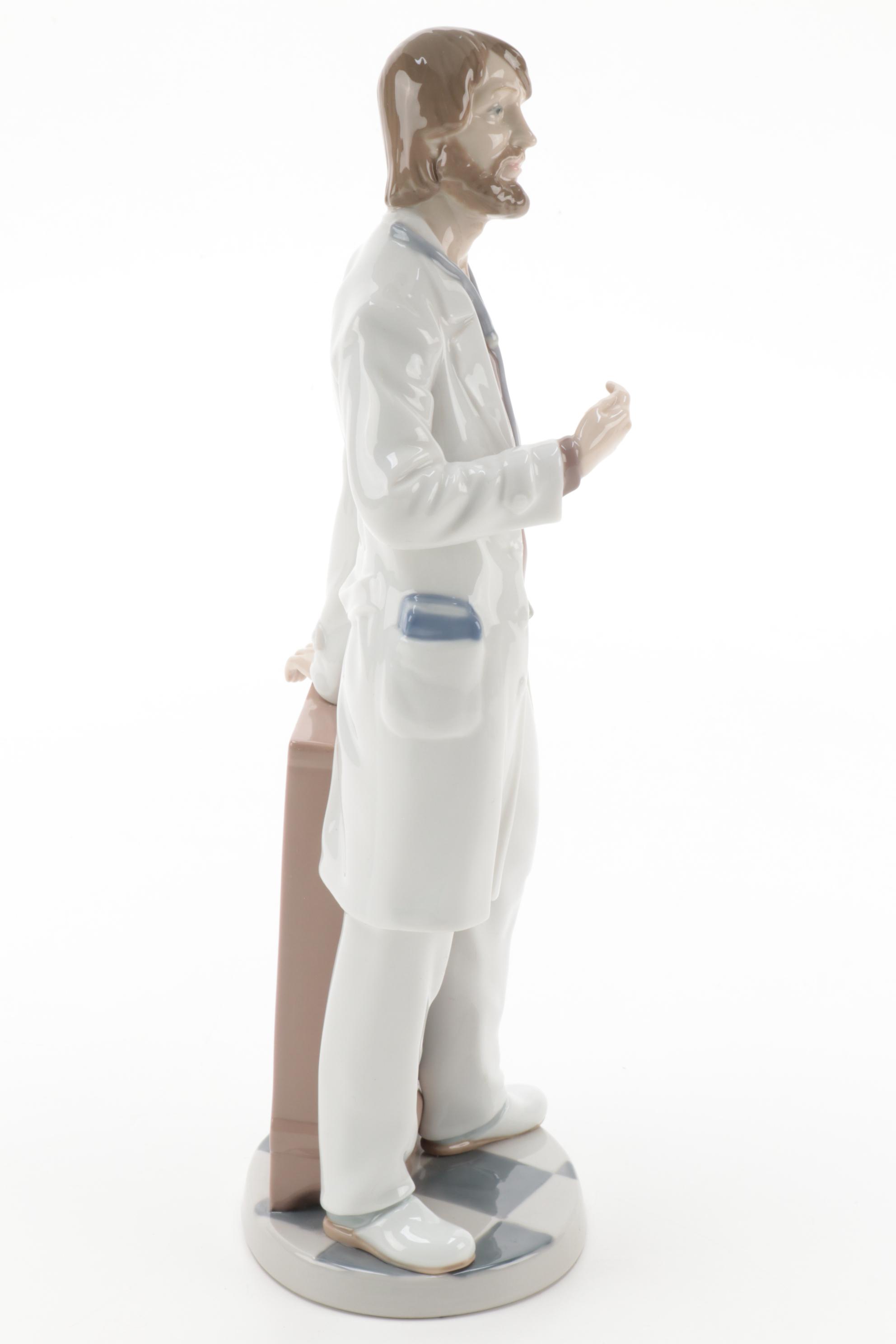Lladró "Physician" Porcelain Figurine Designed by Salvador Furió, 1992