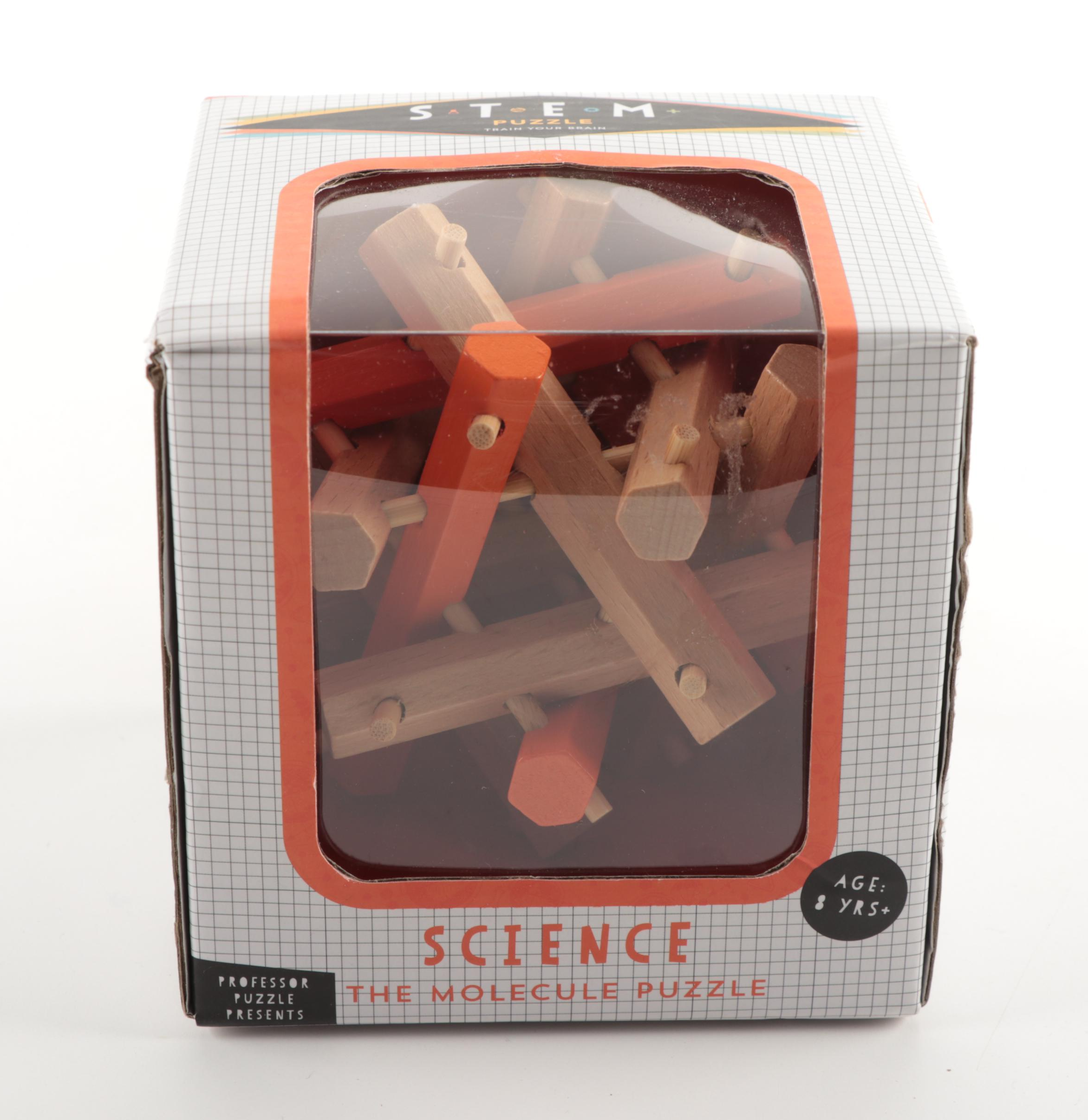 Professor Puzzle STEM "Pivot Puzzle" and "Molecule Puzzle"