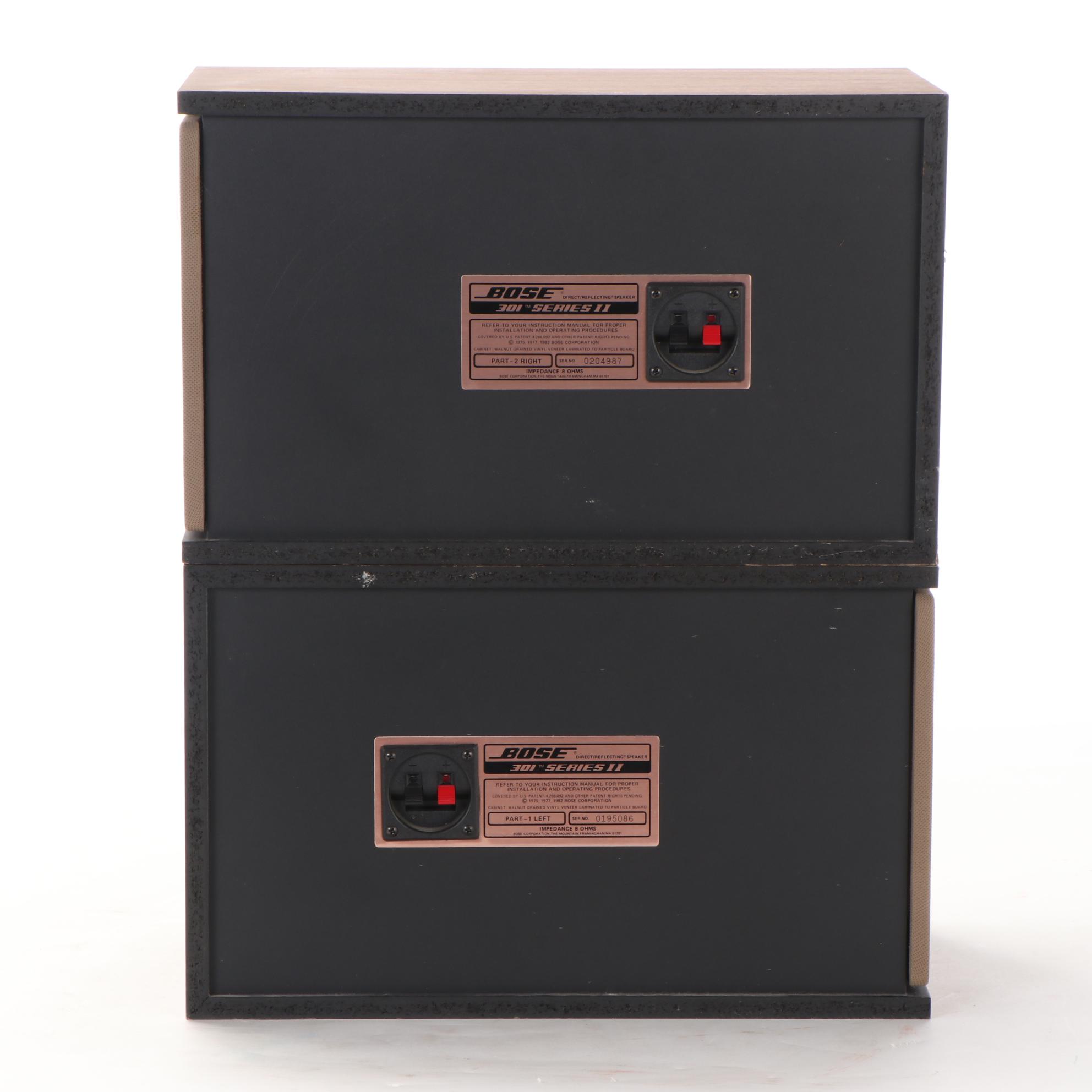 Bose 301 Series II Speakers