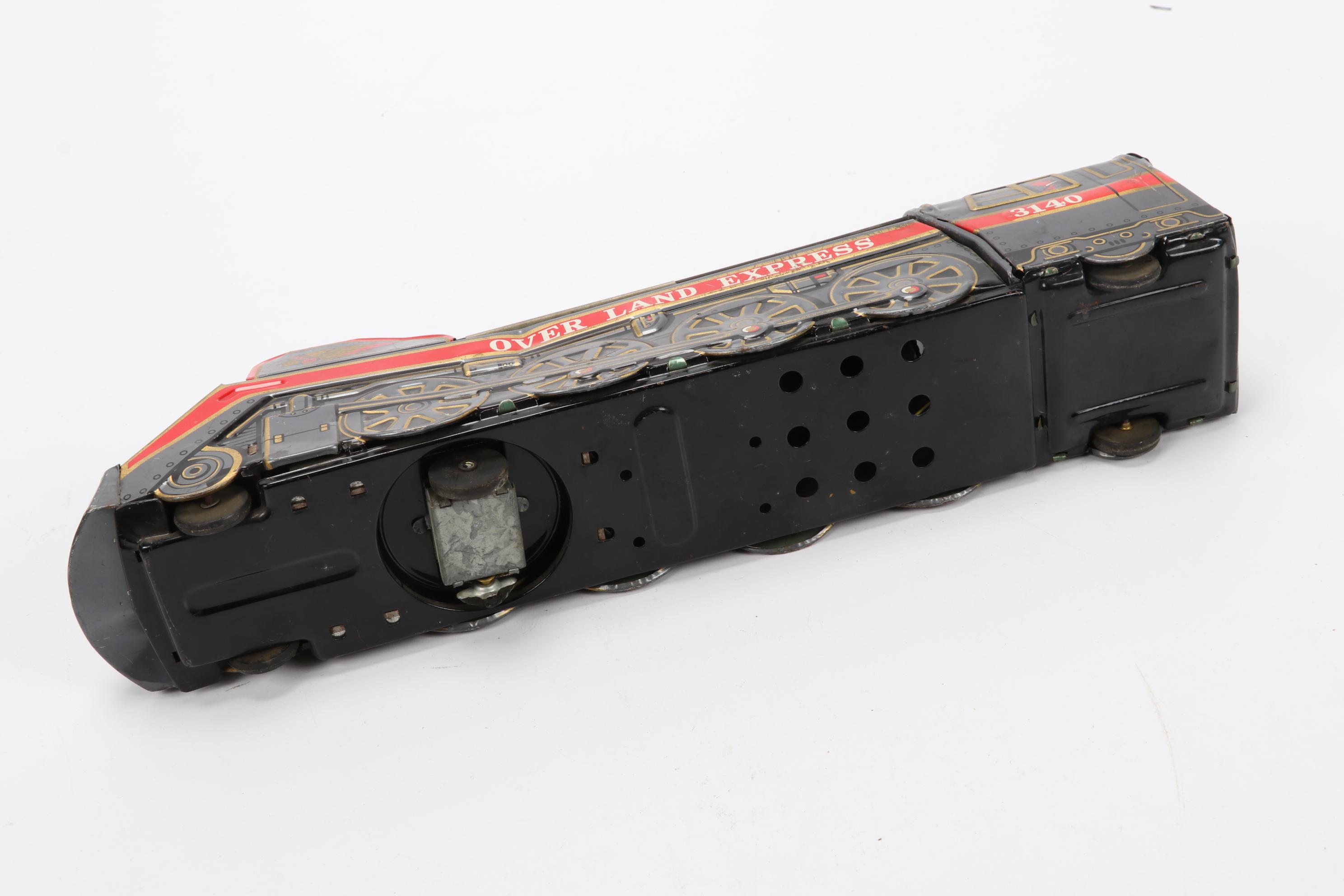 Marx Tin Litho "Seaboard" and "Over Land Express" Trains and Accessories