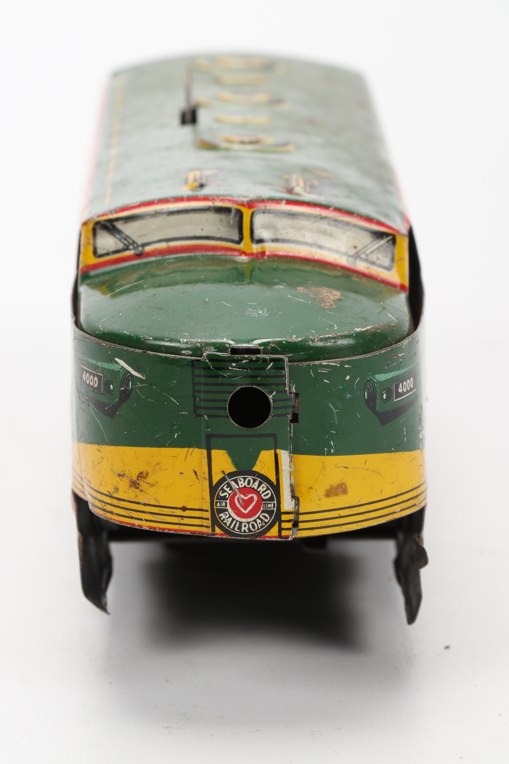 Marx Tin Litho "Seaboard" and "Over Land Express" Trains and Accessories