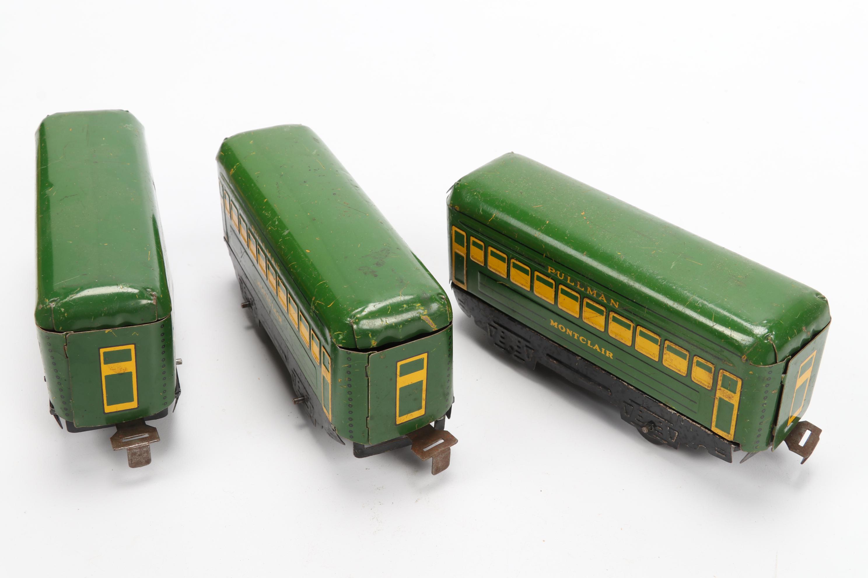 Marx Tin Litho "Seaboard" and "Over Land Express" Trains and Accessories