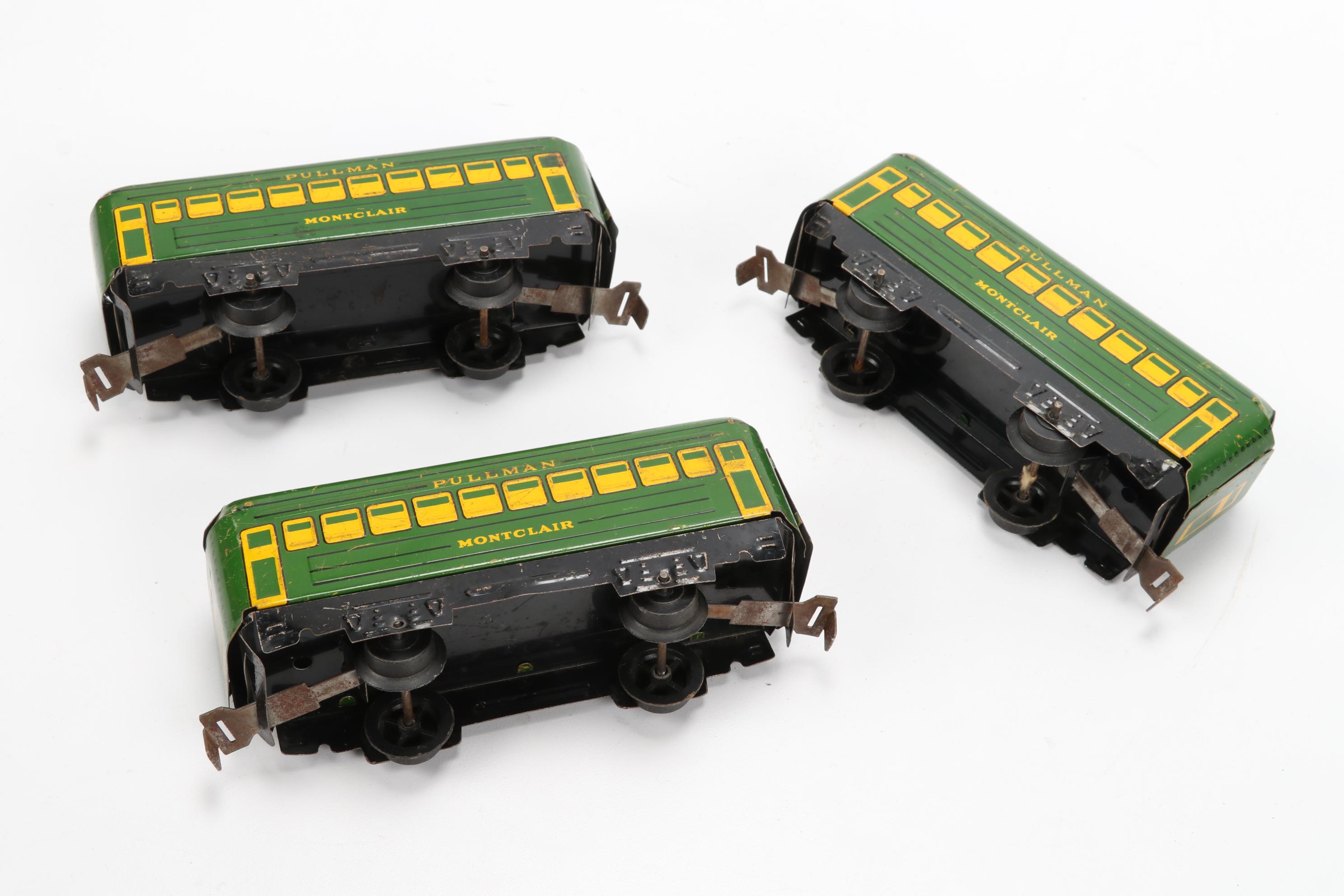 Marx Tin Litho "Seaboard" and "Over Land Express" Trains and Accessories