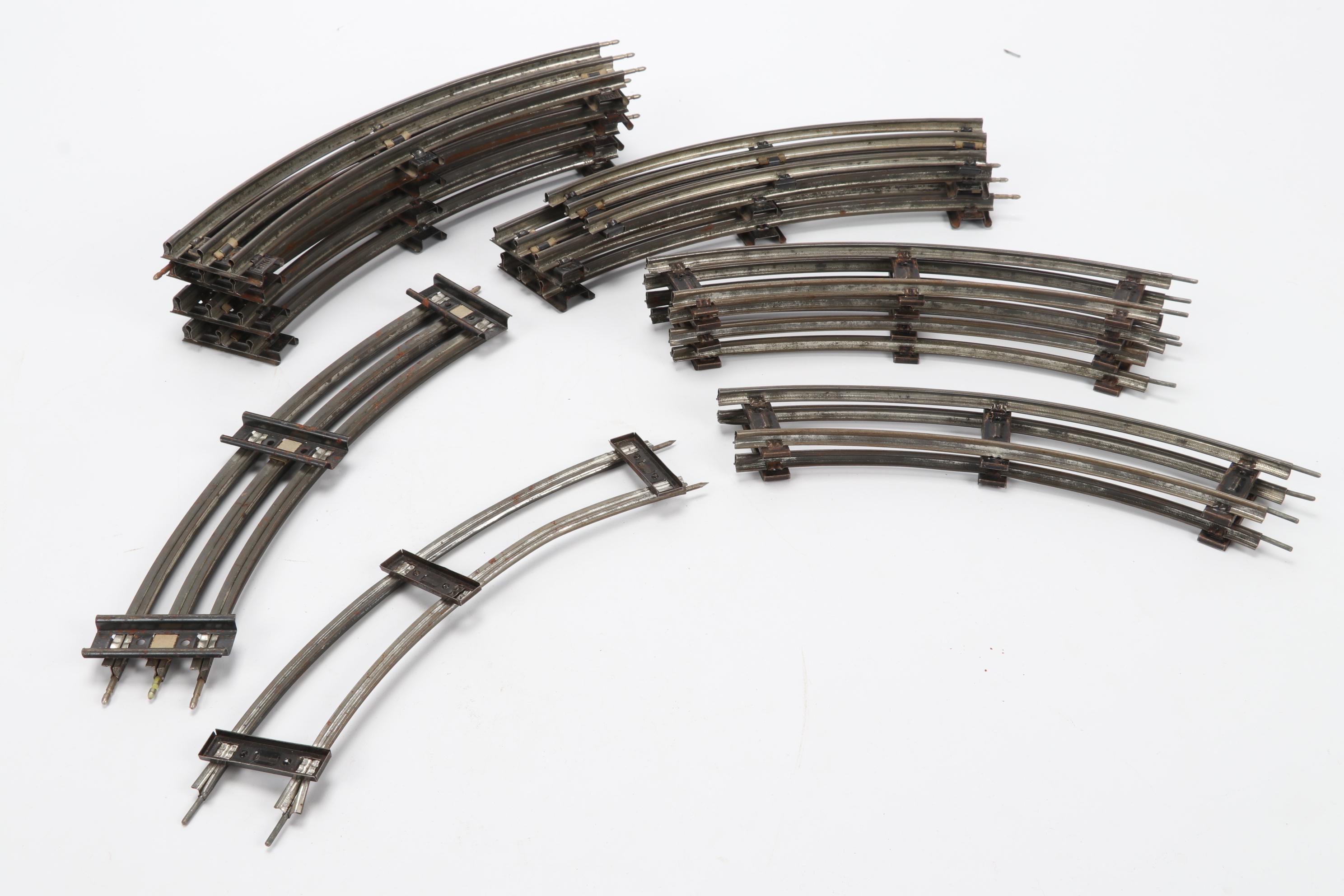 Marx Tin Litho "Seaboard" and "Over Land Express" Trains and Accessories