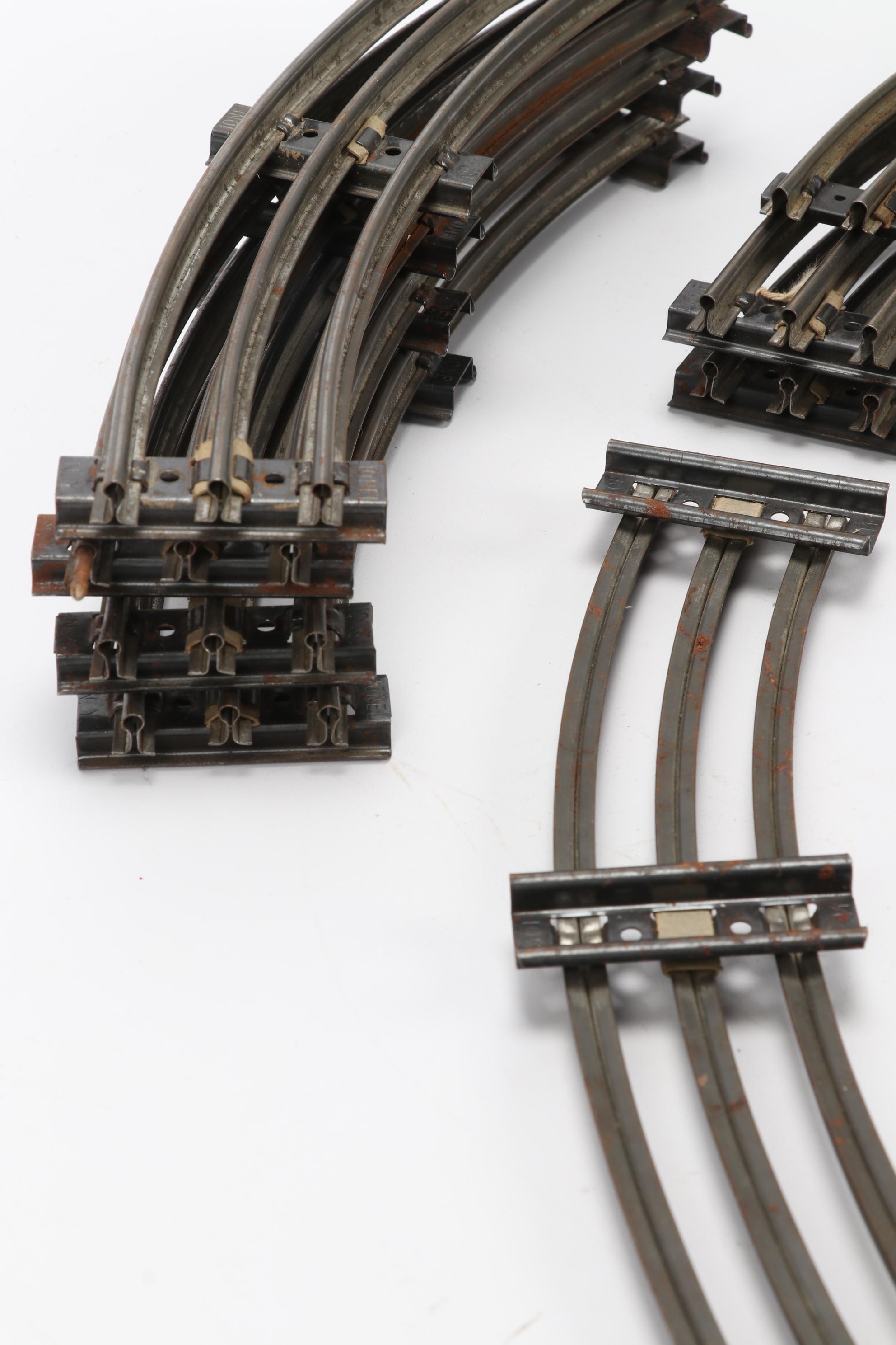 Marx Tin Litho "Seaboard" and "Over Land Express" Trains and Accessories