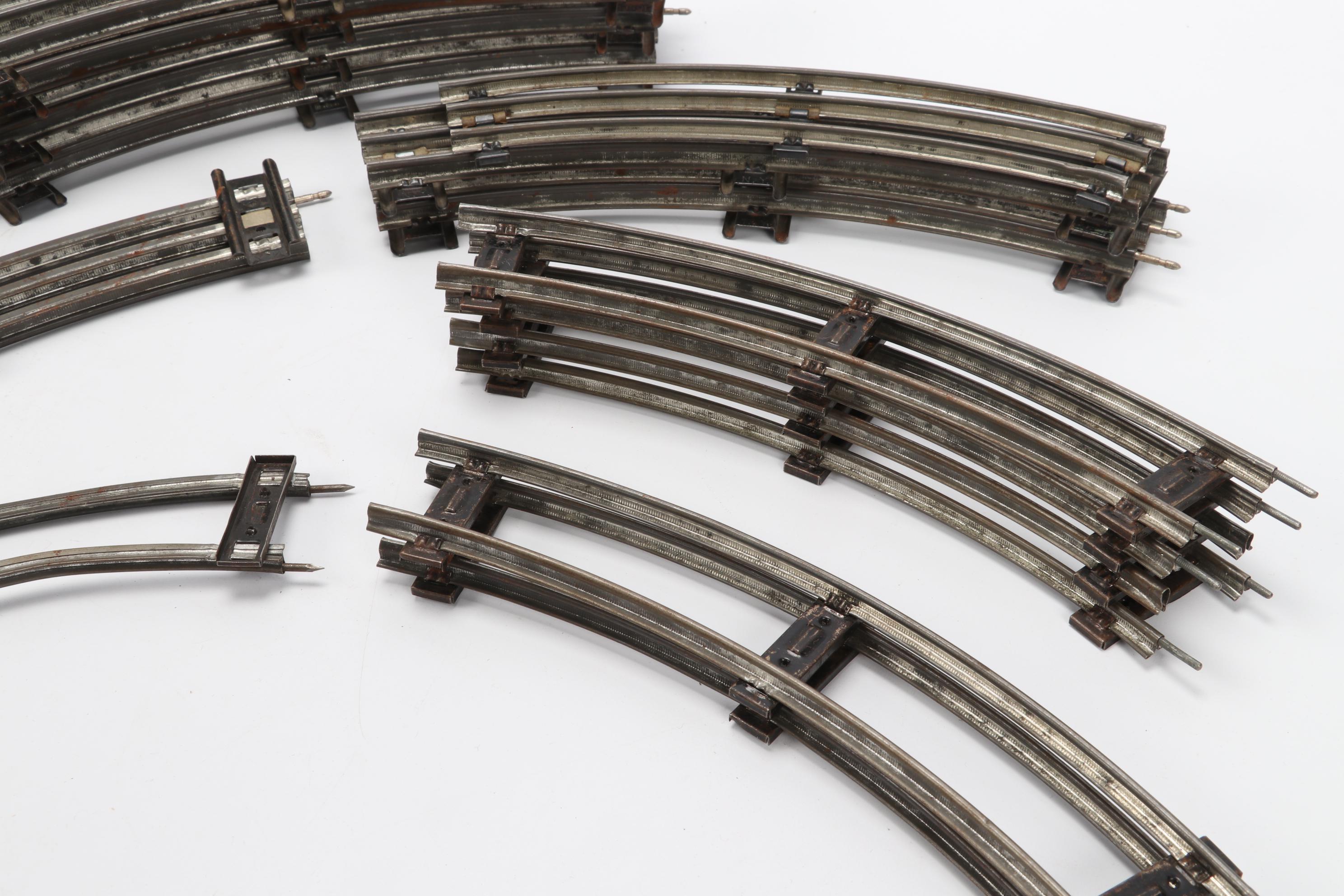 Marx Tin Litho "Seaboard" and "Over Land Express" Trains and Accessories