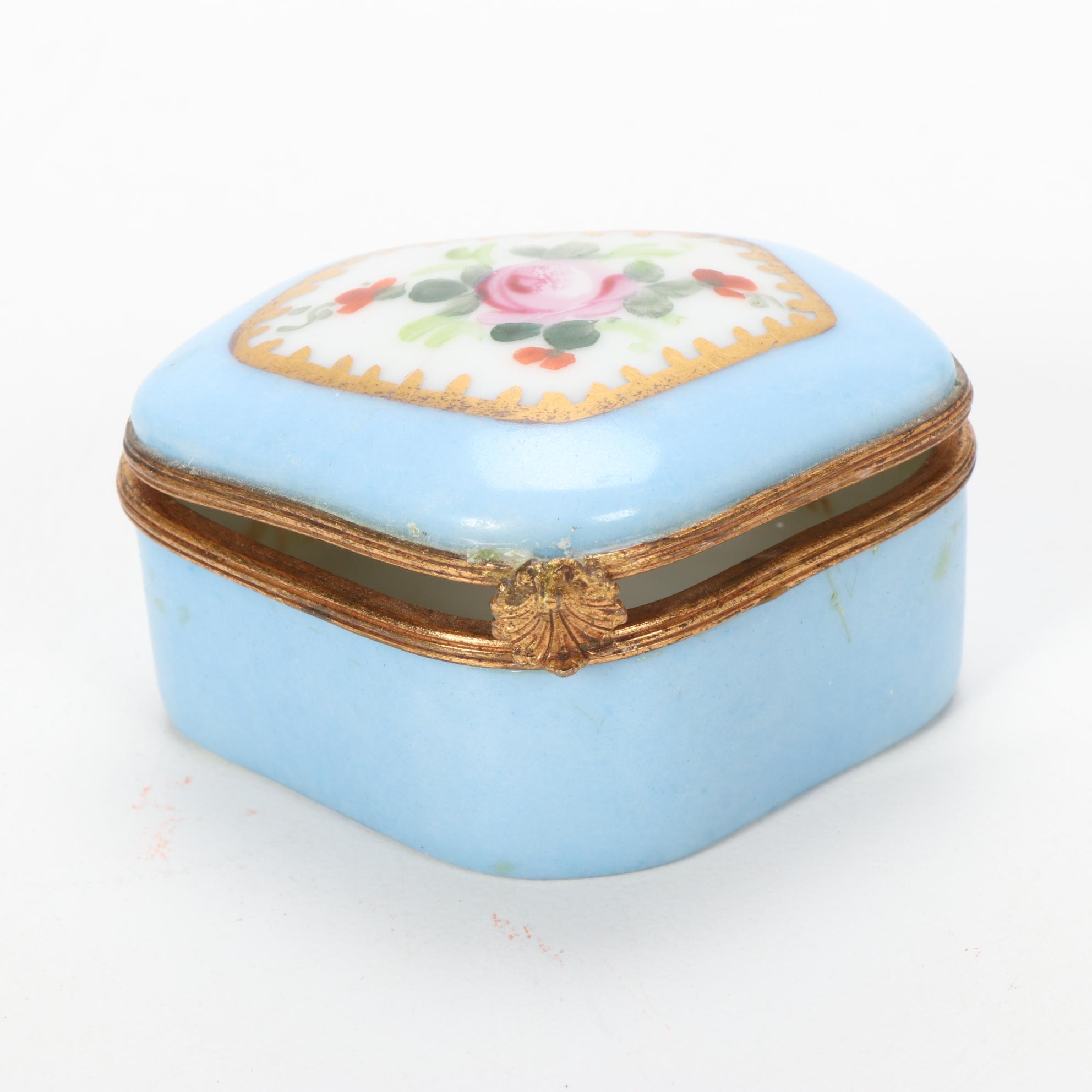 Carlin Comforts and Other French Hand-Painted Porcelain Boxes