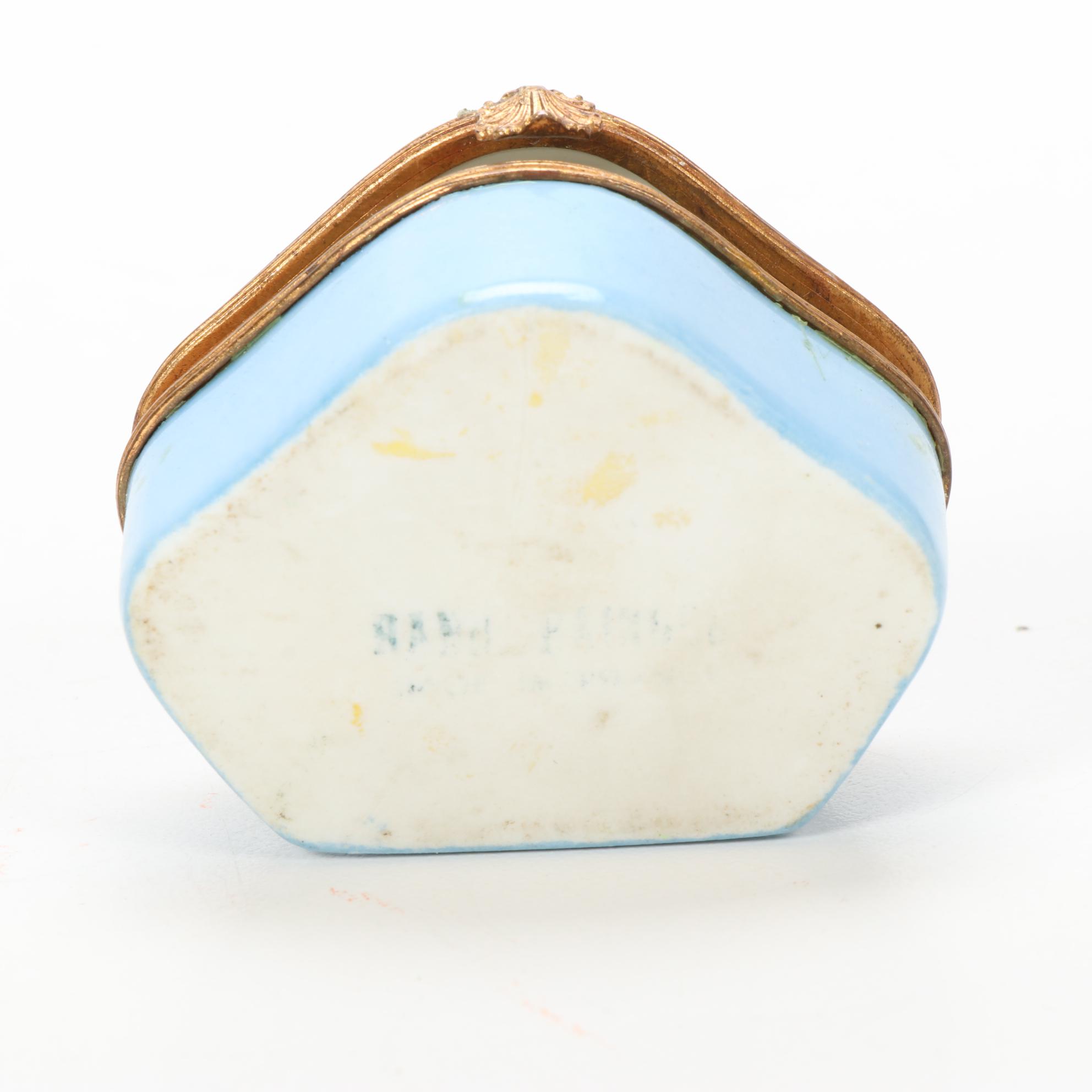 Carlin Comforts and Other French Hand-Painted Porcelain Boxes