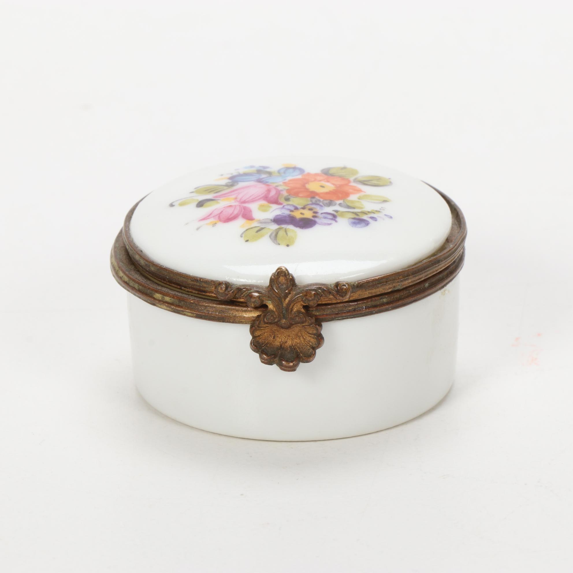 Carlin Comforts and Other French Hand-Painted Porcelain Boxes
