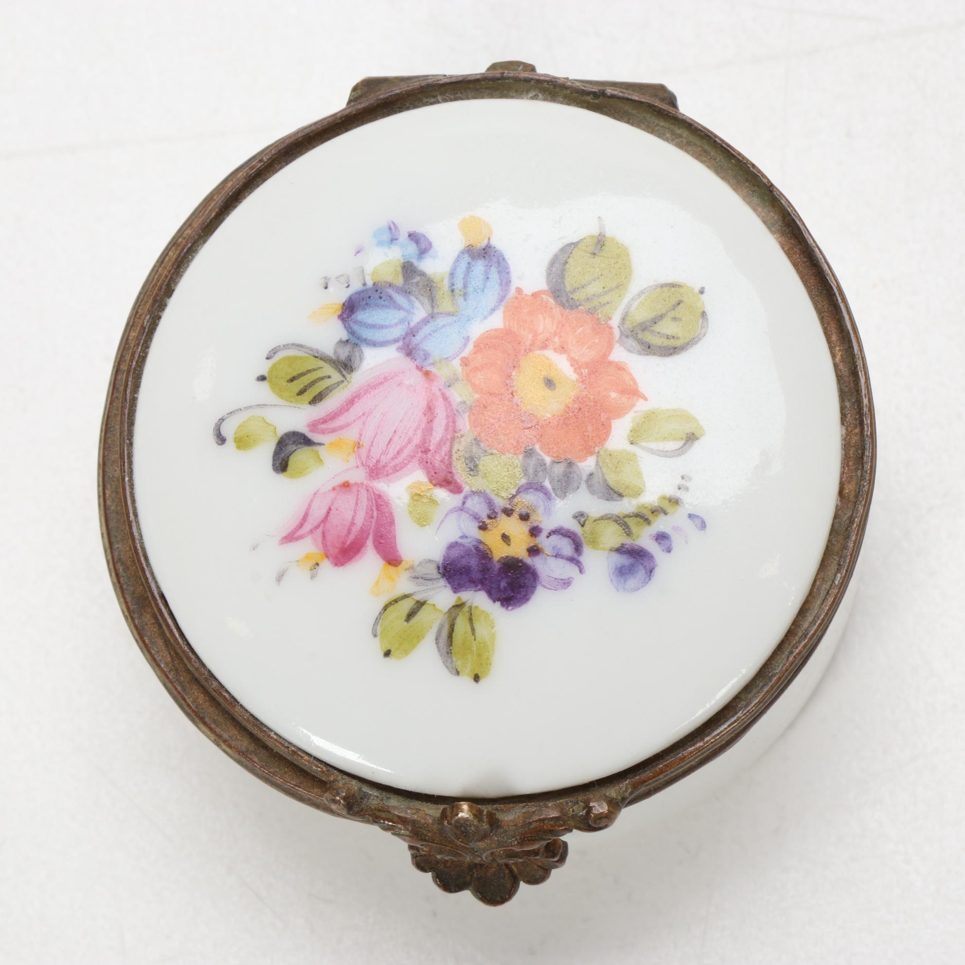 Carlin Comforts and Other French Hand-Painted Porcelain Boxes