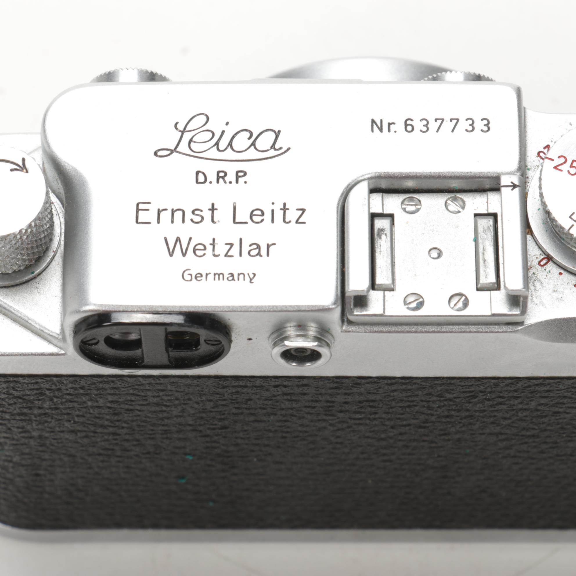 Leica IIIf Rangefinder Film Camera, 1950s