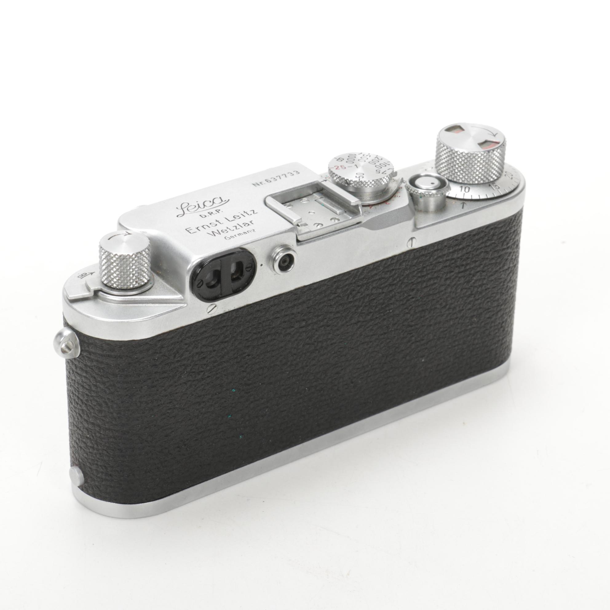 Leica IIIf Rangefinder Film Camera, 1950s