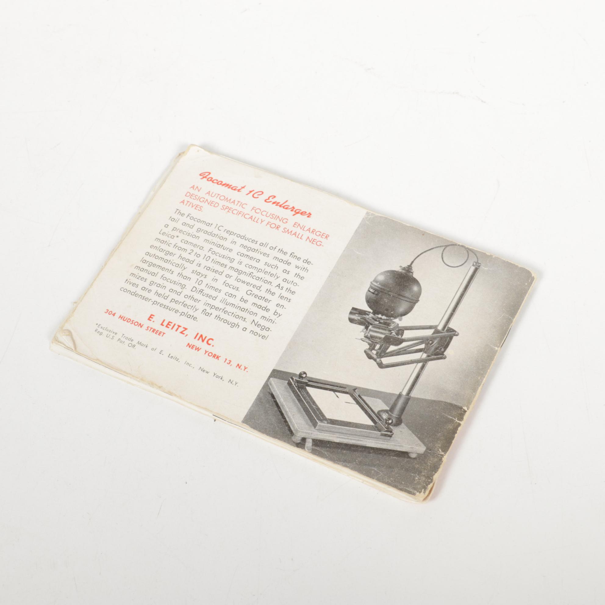 Leica IIIf Rangefinder Film Camera, 1950s