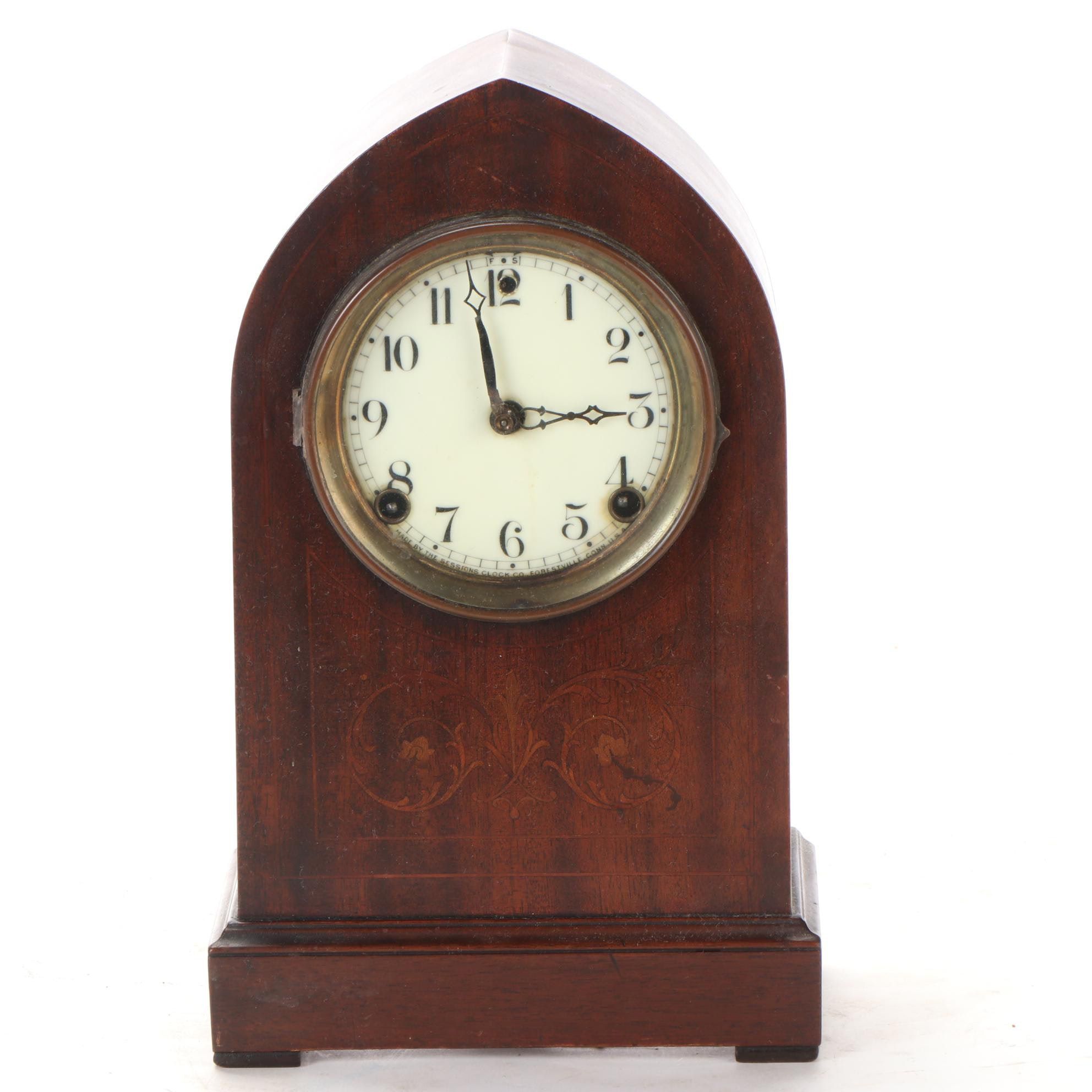 Sessions Clock Co. "Concord" Eight-Day Beehive Mantel Clock, Early 20th Century