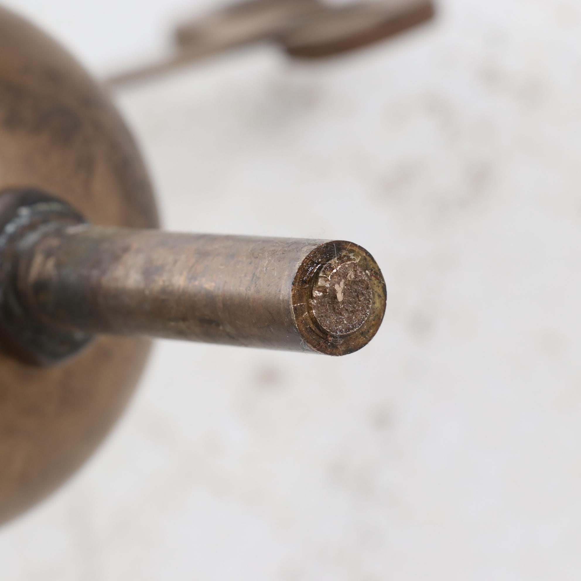 Bronze and Brass Trotting Horse Weathervane