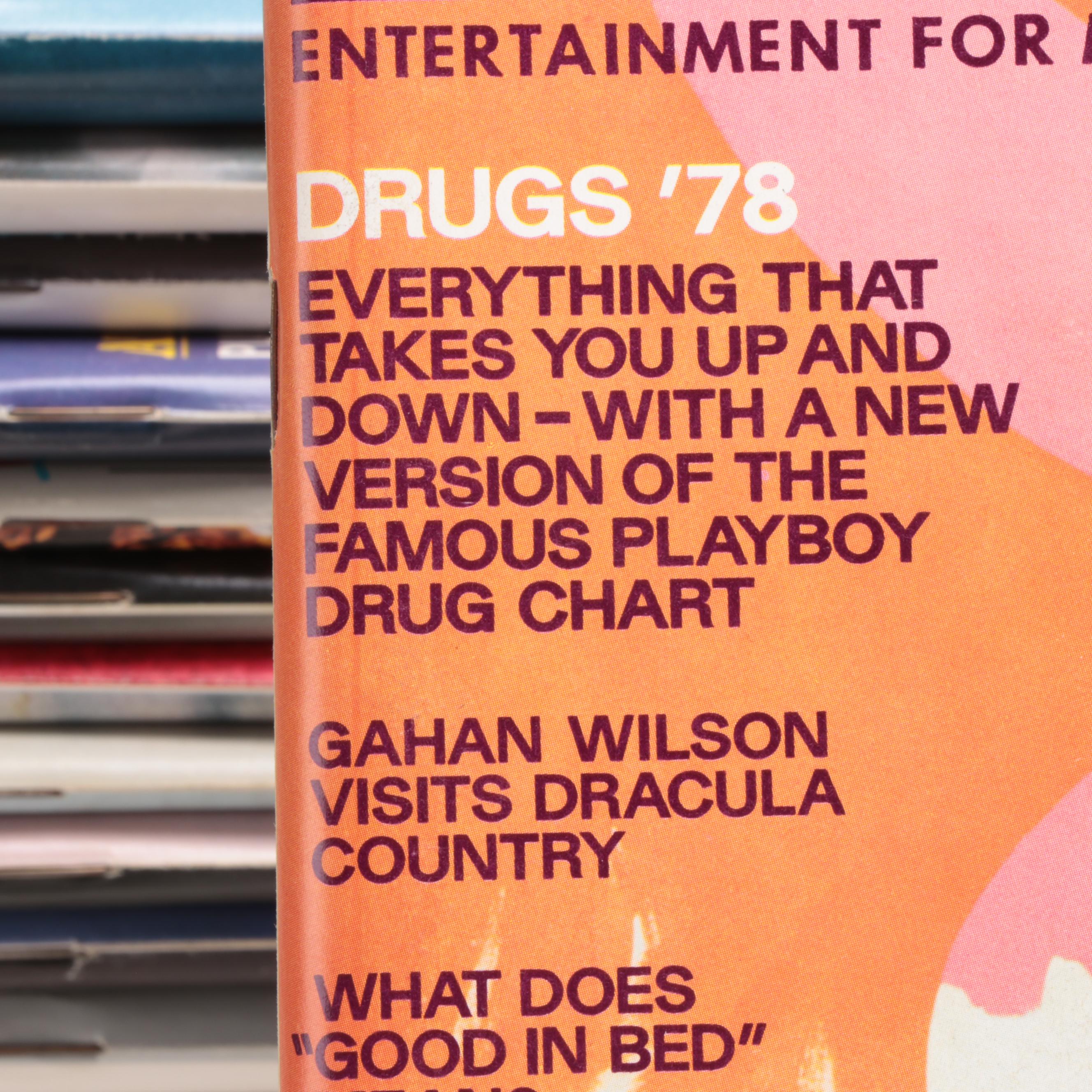 "Playboy" Magazines Featuring Farah Fawcett, Bo Derek 1978-1980