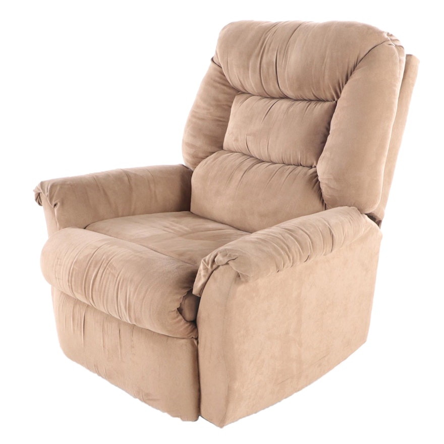 Franklin Corp. Brown Microfiber Rocking Recliner